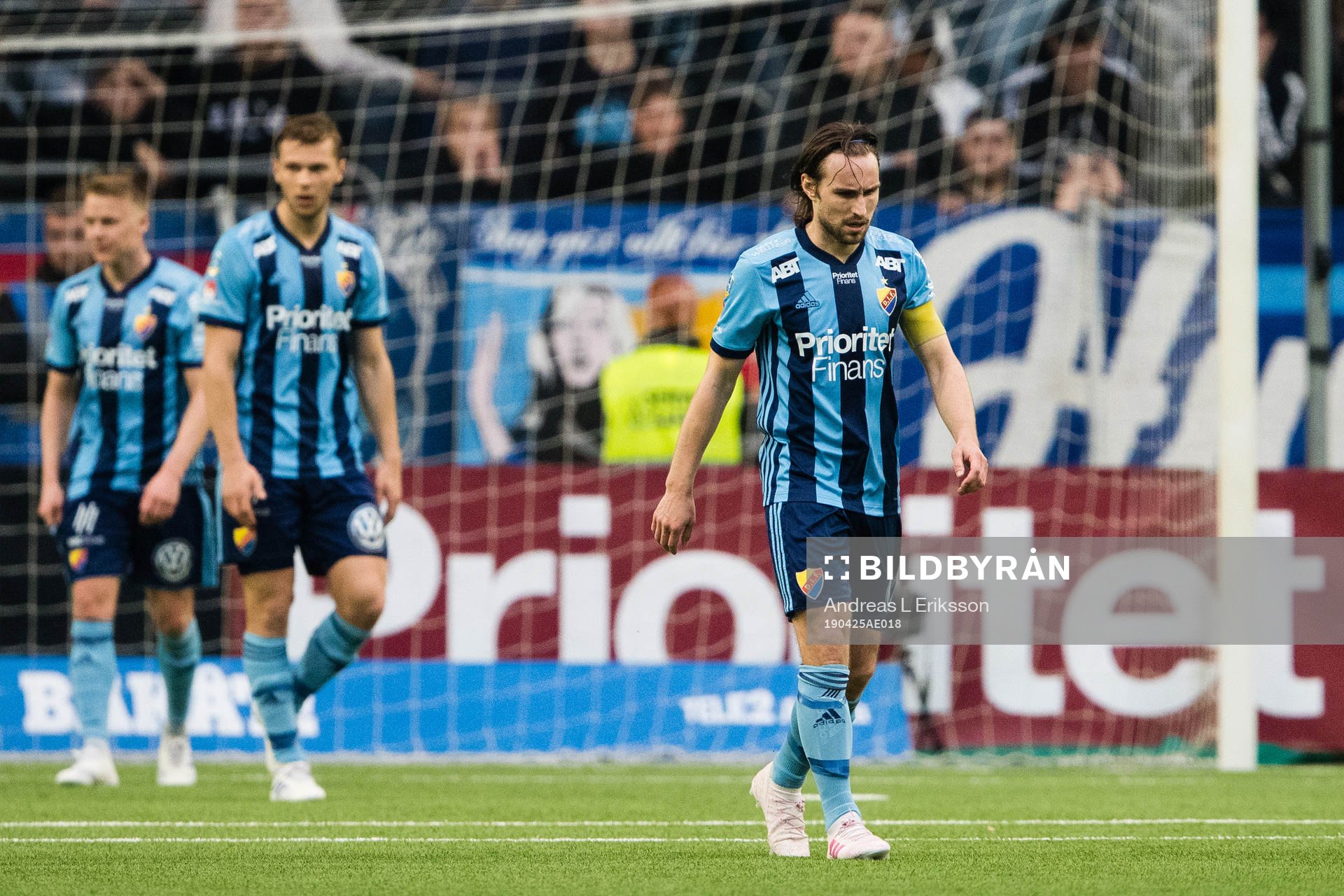 Djurgårdens Kevin Walker deppar