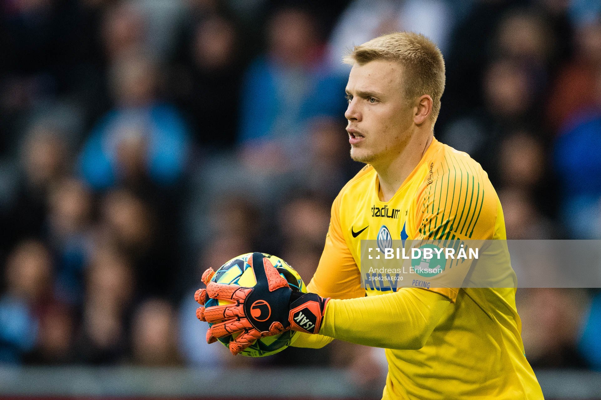 IFK Norrköpings målvakt Isak Pettersson