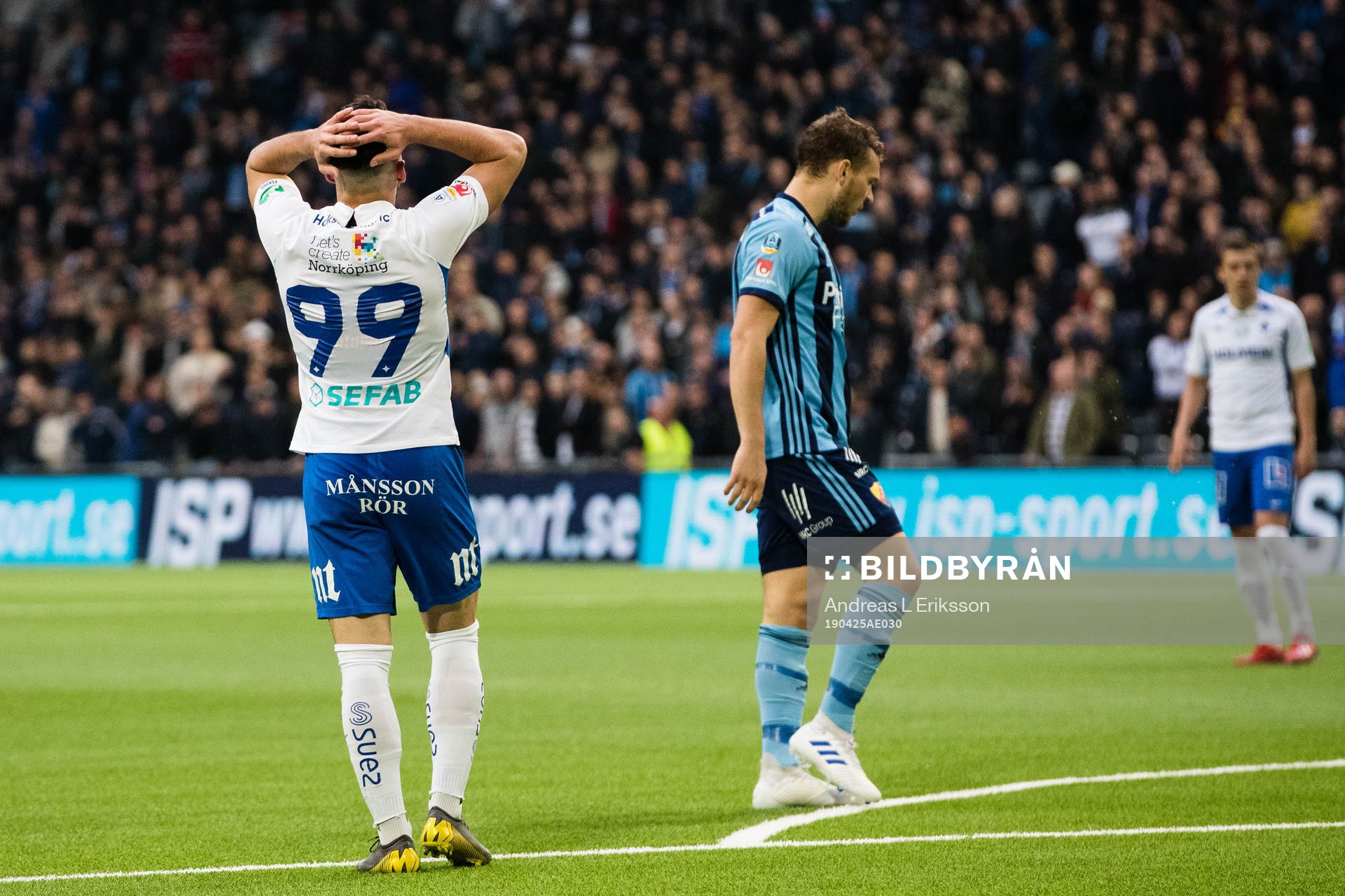 IFK Norrköpings Sead Haksabanovic deppar