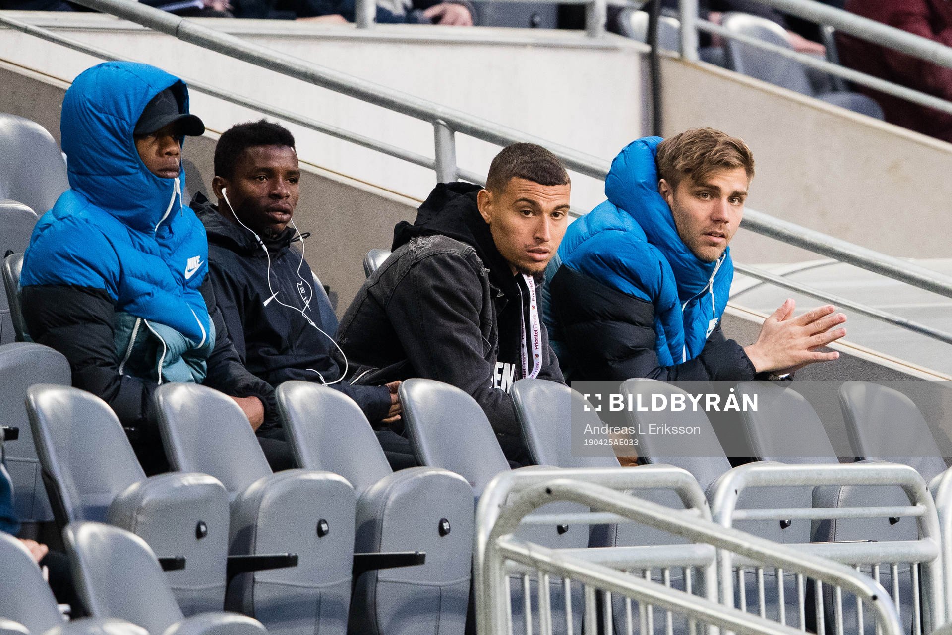 IFK Norrköpings Jordan Larsson och Christoffer Nyman på