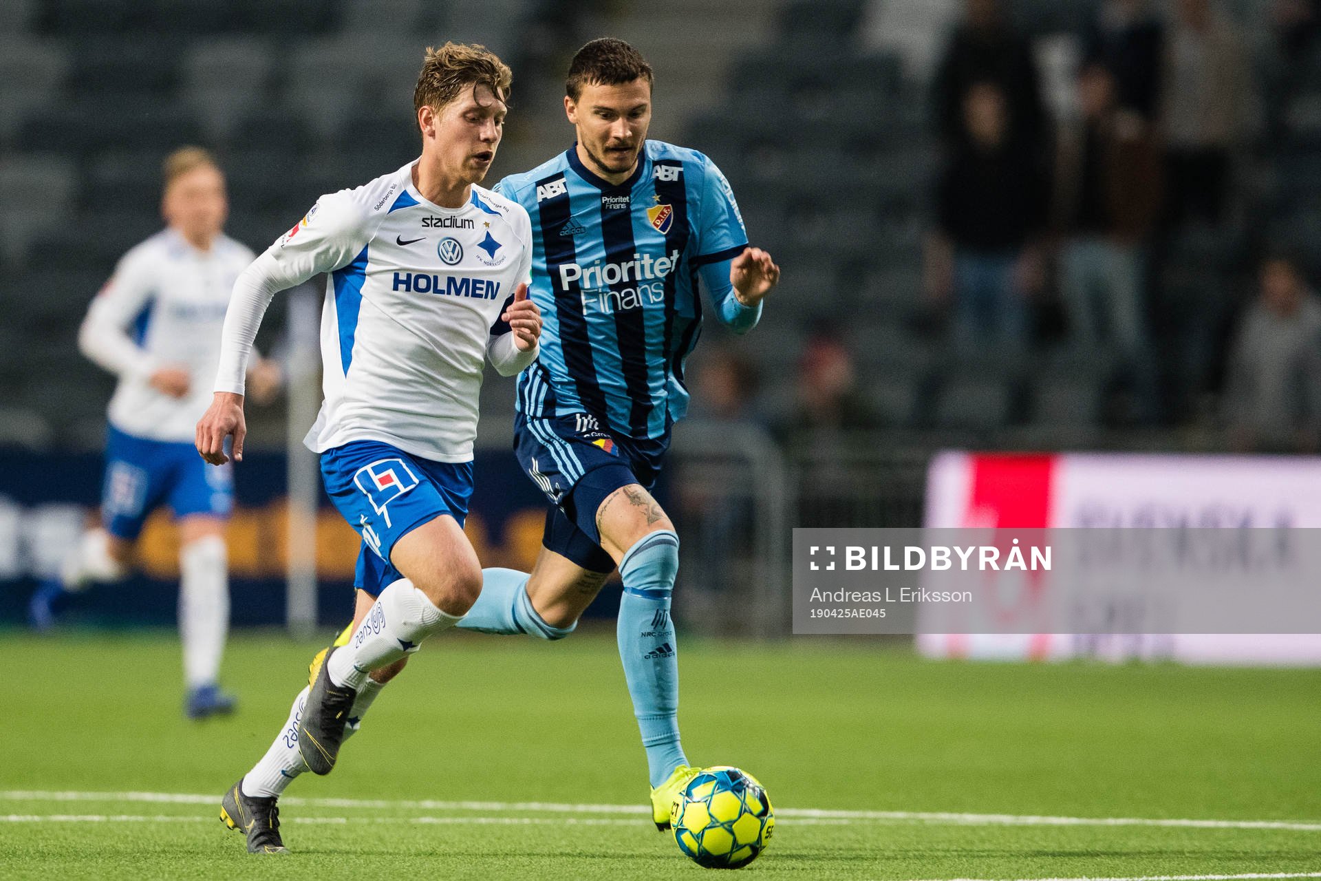 IFK Norrköpings Alexander Fransson och Djurgårdens Erik
