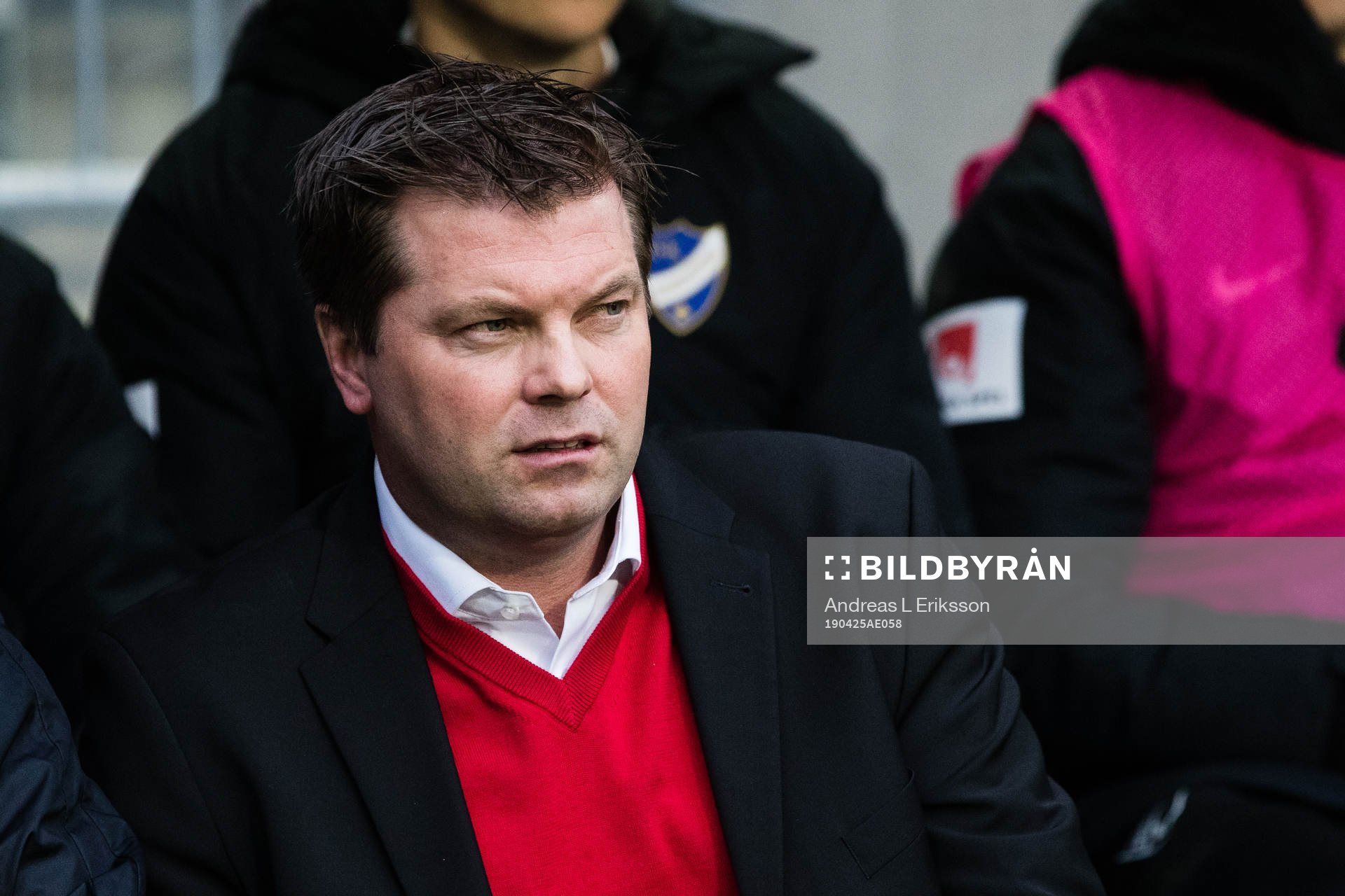 IFK Norrköpings tränare Jens Gustafsson innan