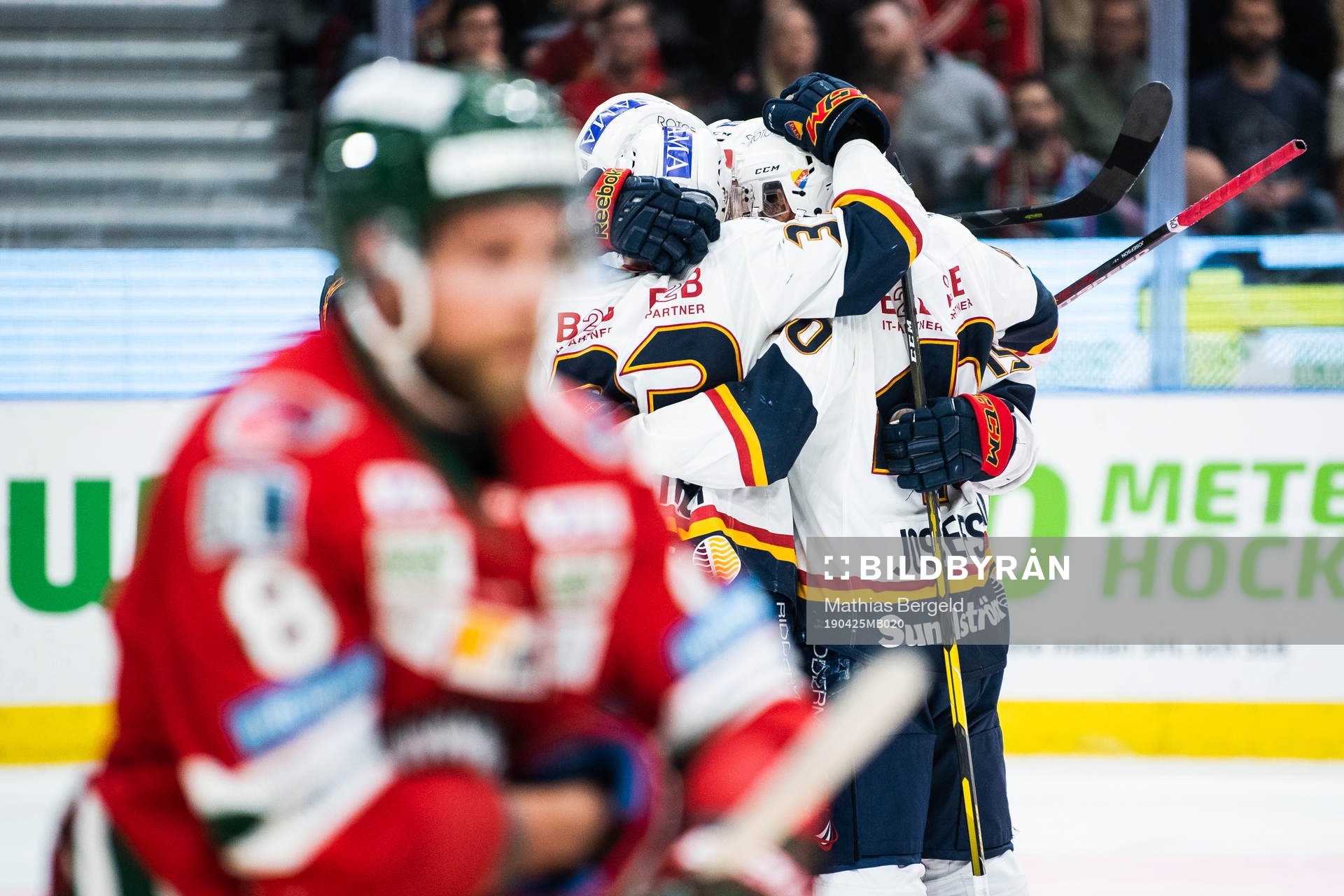 Djurgårdens spelare jublar