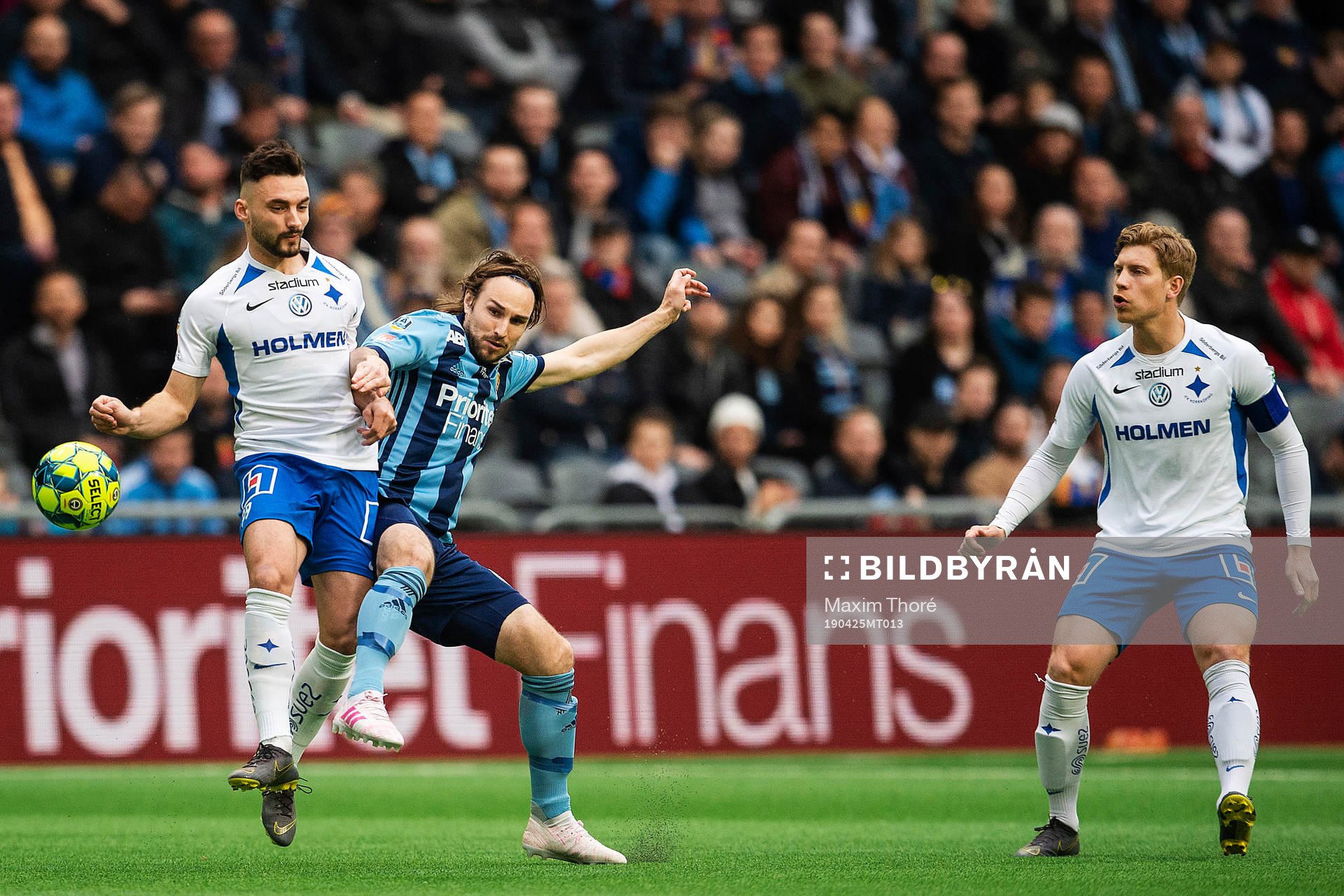 IFK Norrköpings Johannes Vall och Djurgårdens Kevin Walker
