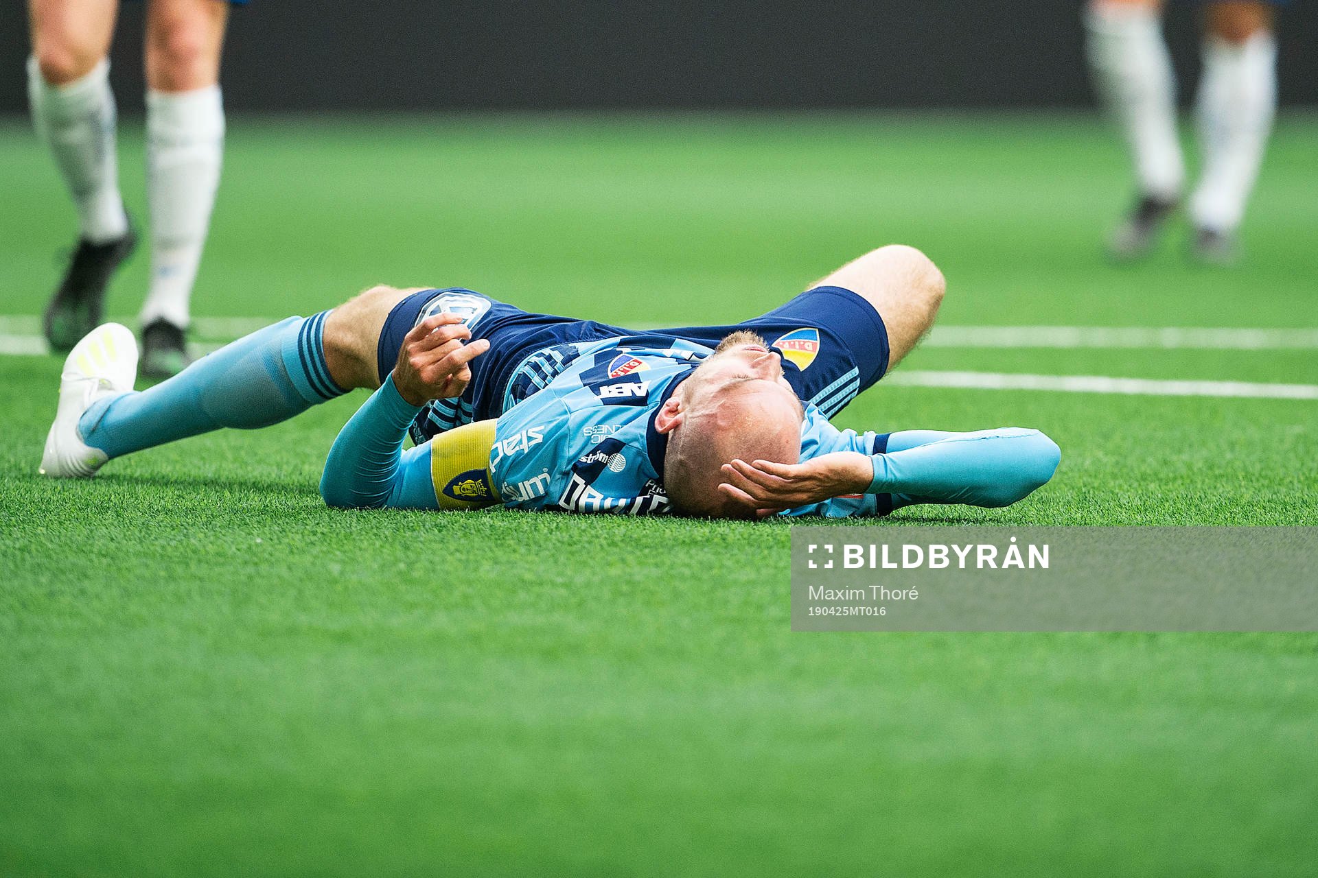 Djurgårdens Marcus Danielson skadas