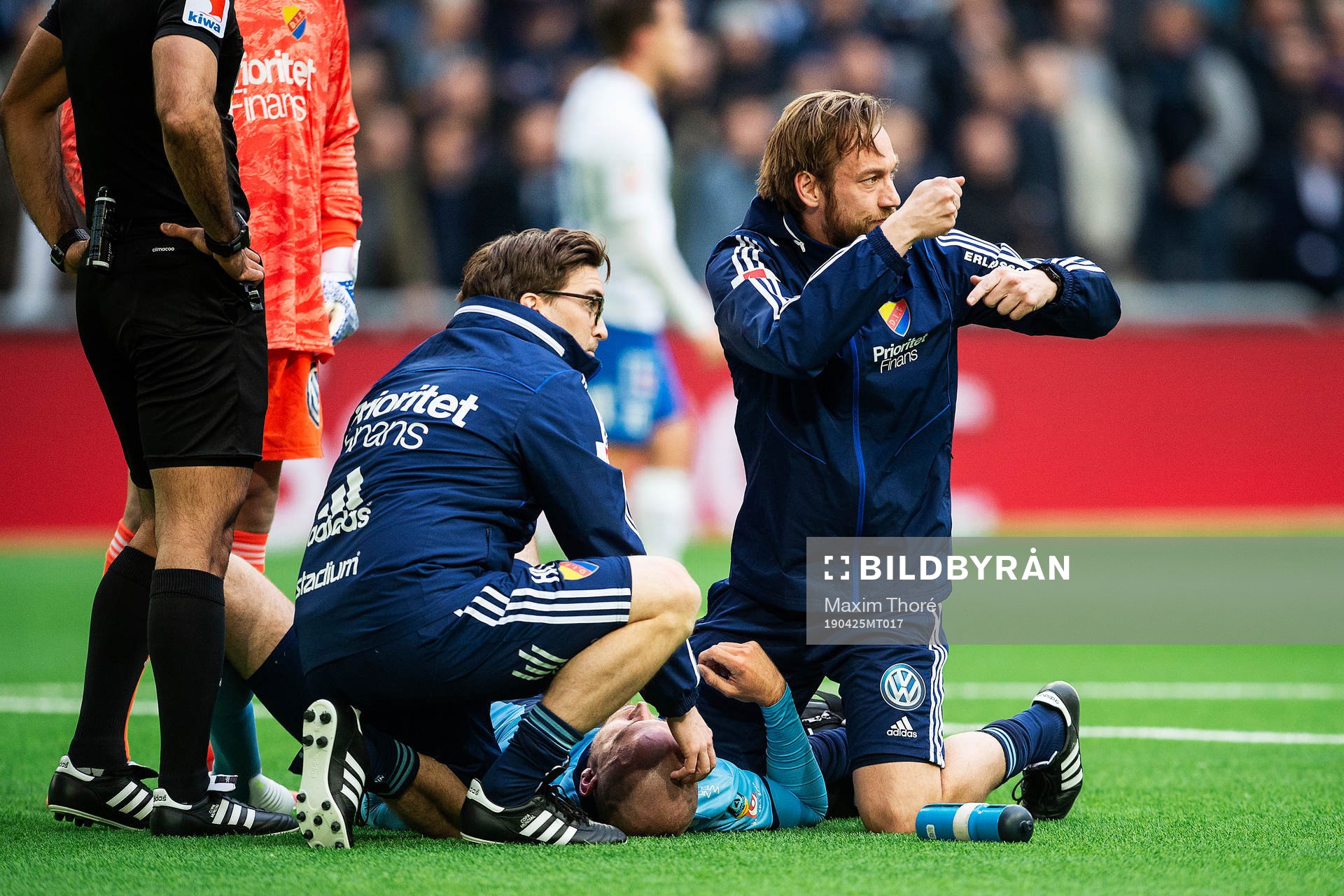 Djurgårdens Marcus Danielson får vård