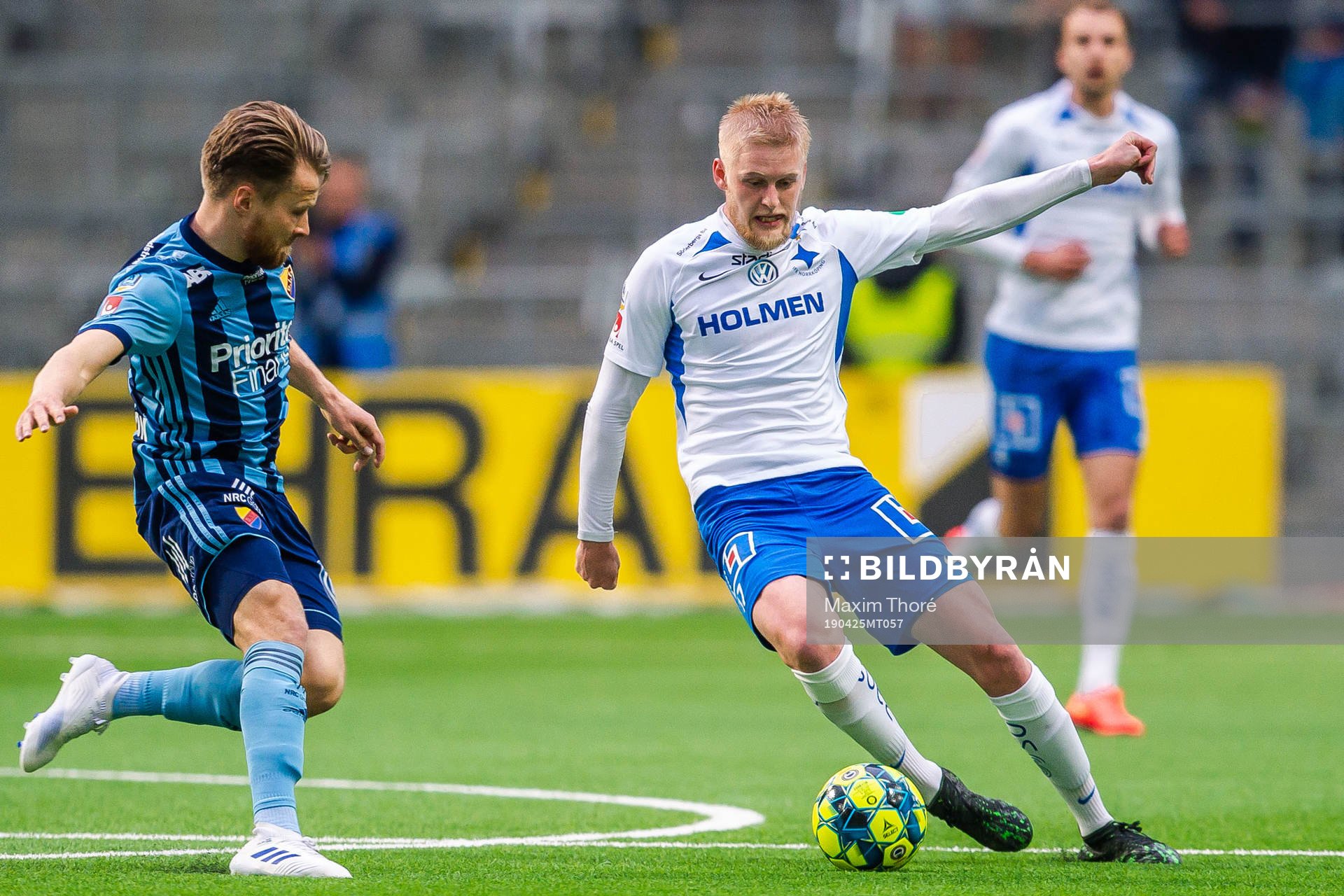 Djurgårdens Jacob Une Larsson och IFK Norrköpings Kalle
