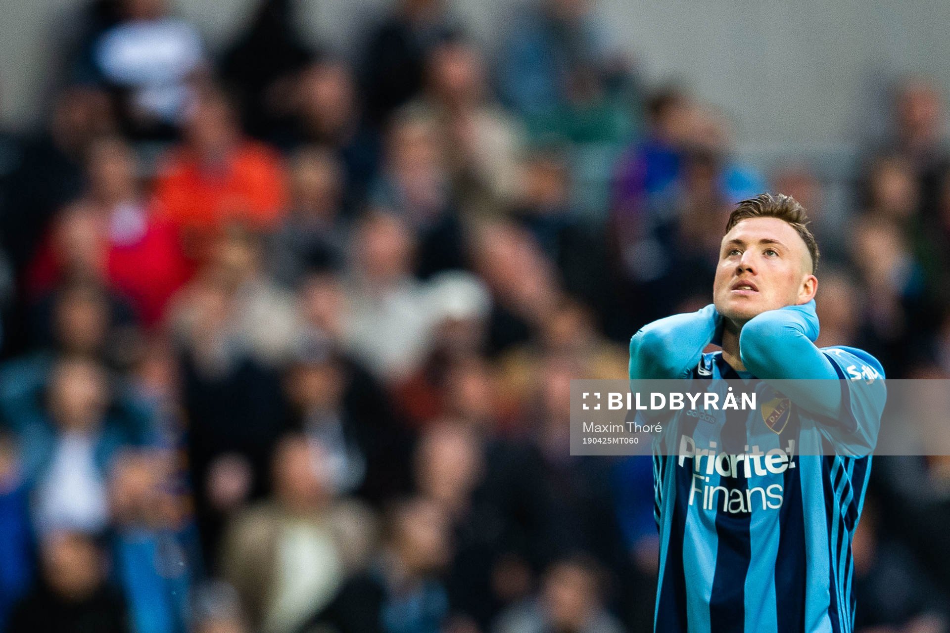 Djurgårdens Fredrik Ulvestad deppar