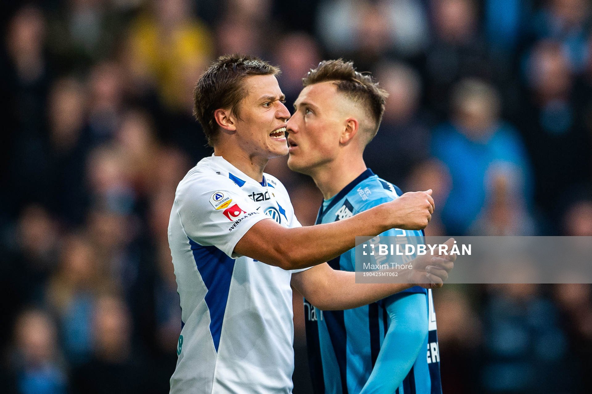 IFK Norrköpings Simon Thern och Djurgårdens Fredrik