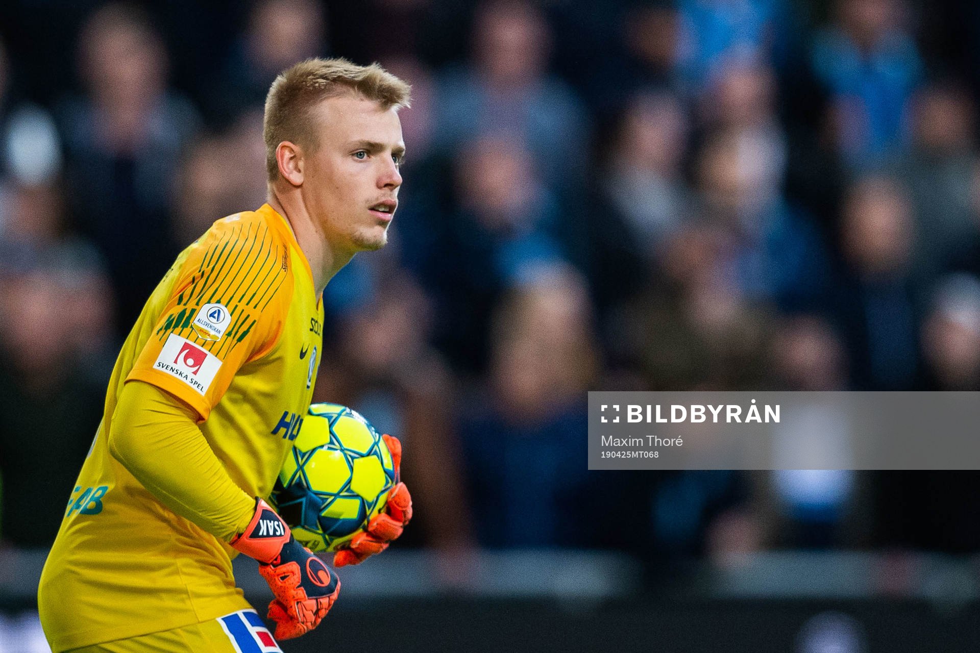 IFK Norrköpings målvakt Isak Pettersson