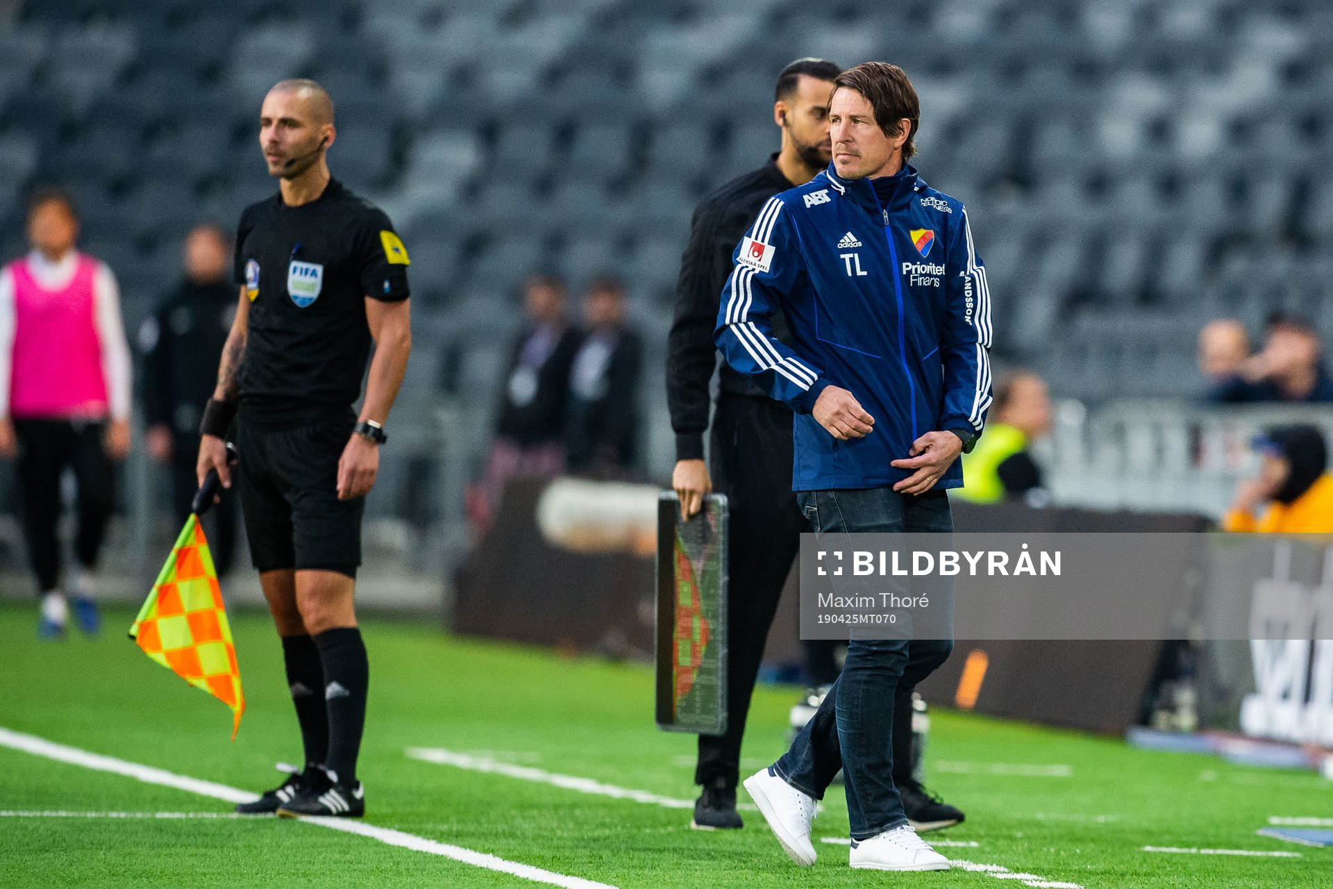 Djurgårdens tränare Thomas Lagerlöf