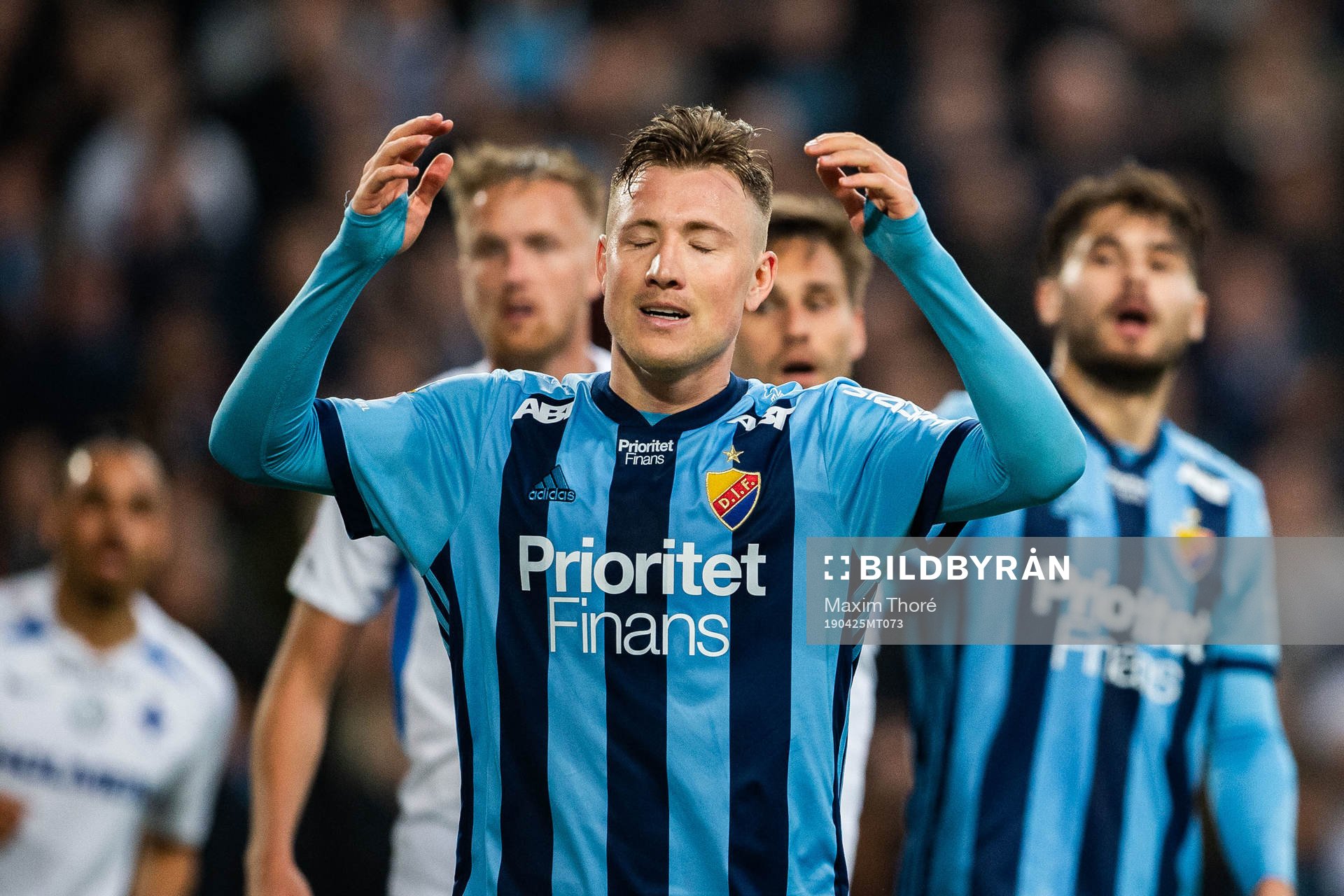 Djurgårdens Fredrik Ulvestad deppar