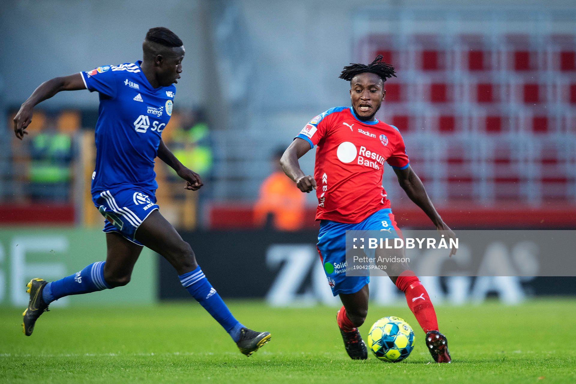Helsingborgs Mamudu Moro och Sundsvalls Pa Konate