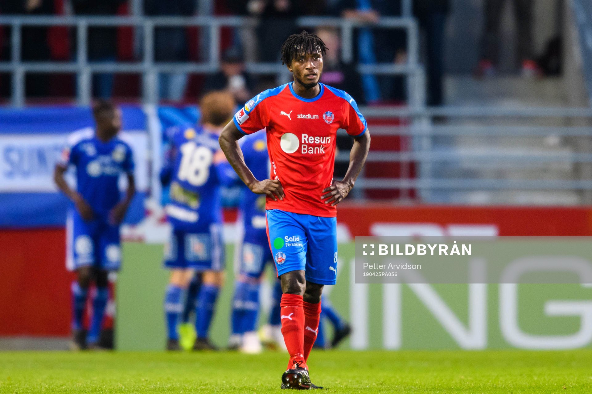 Helsingborgs Mamudu Moro deppar