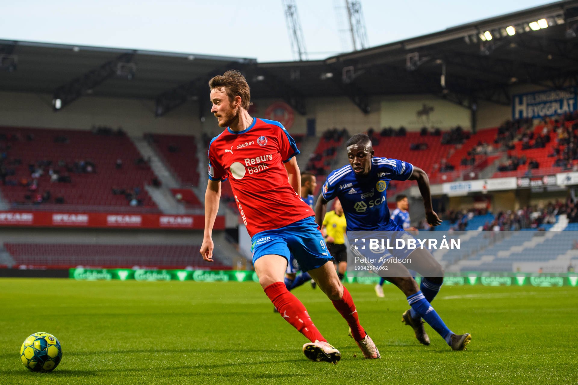 Helsingborgs Rasmus Jönsson och Sundsvalls Pa Konate