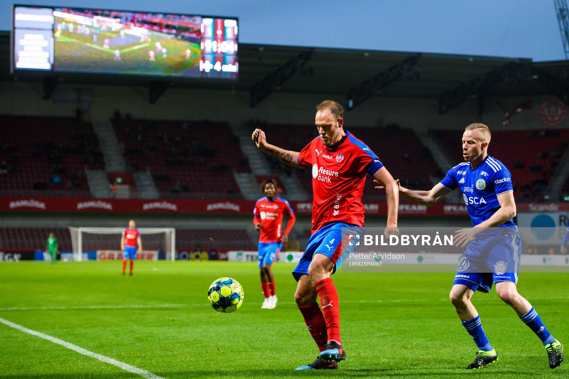 Helsingborgs Andreas Granqvist och Sundsvalls Tobias