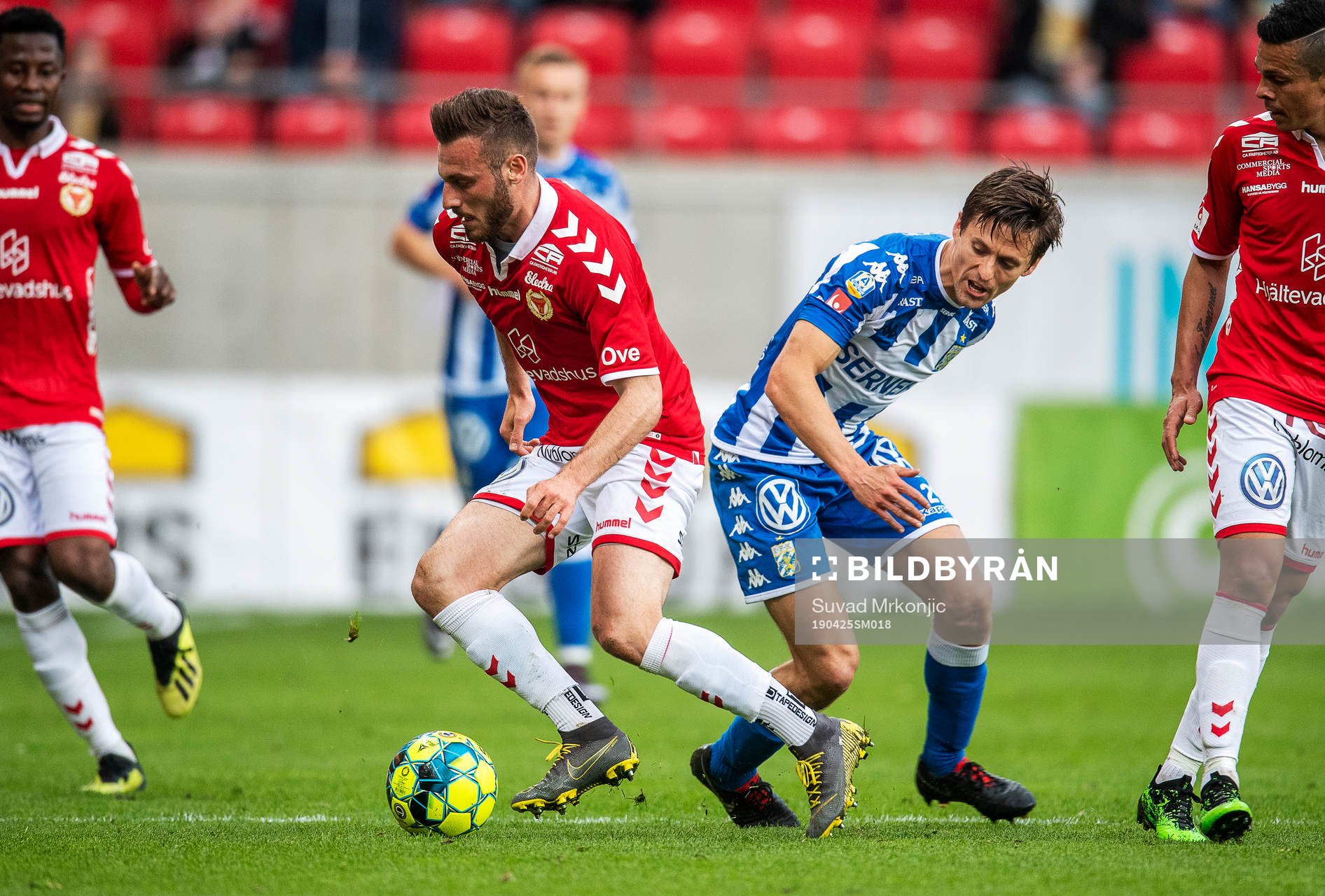 Kalmars Fidan Aliti och IFK Göteborgs Lasse Vibe