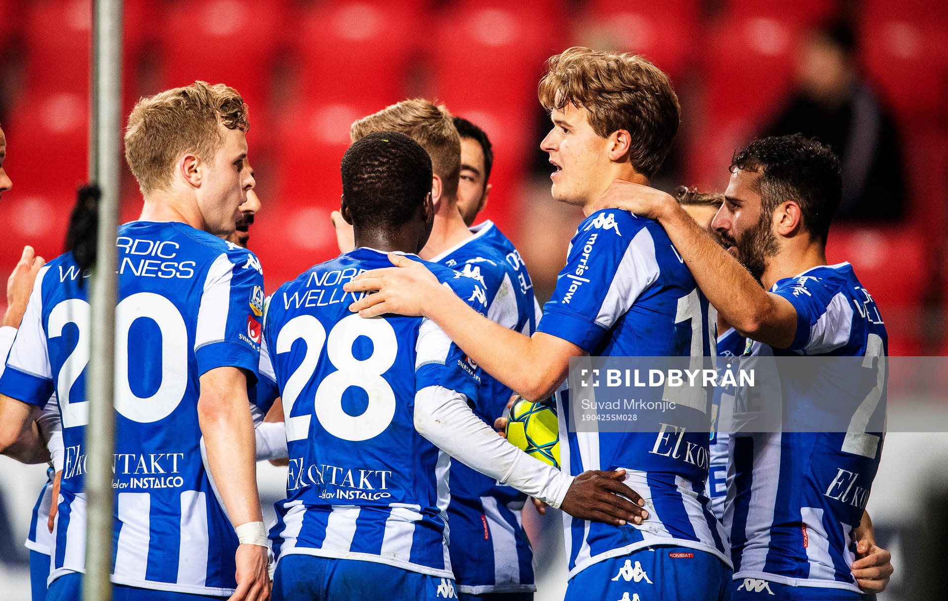IFK Göteborgs André Calisir (längst till höger i bild)