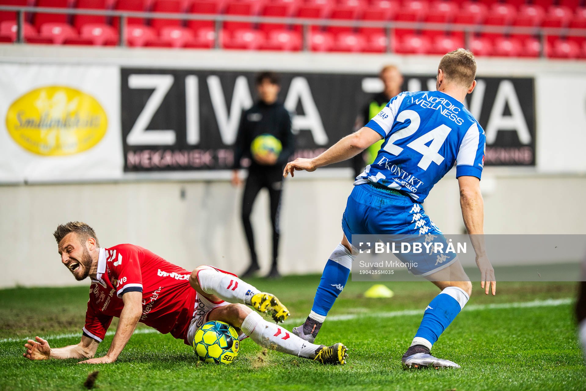 Kalmars Fidan Aliti och IFK Göteborgs Sebastian Ohlsson