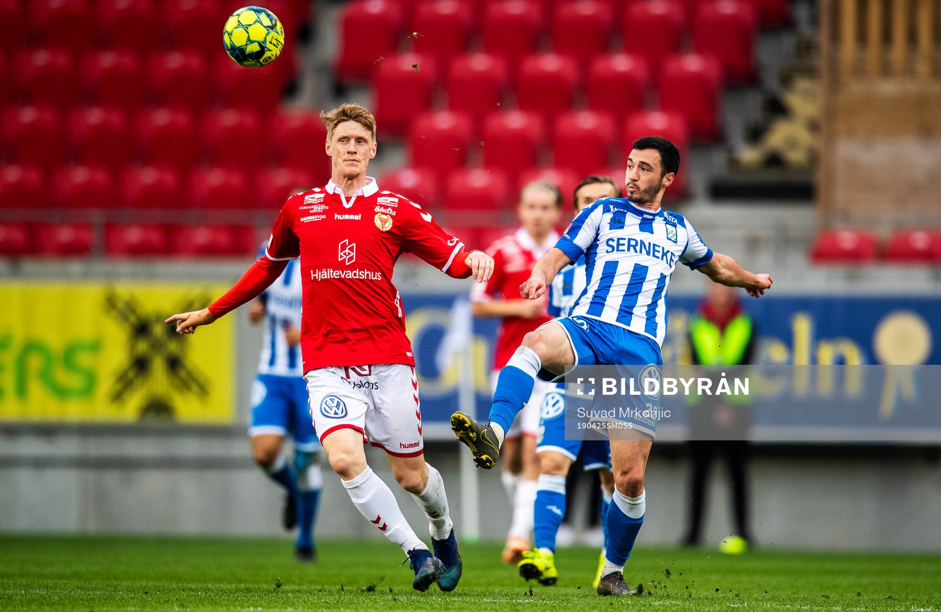 Kalmars Rasmus Elm och IFK Göteborgs Giorgi Kharaishvili