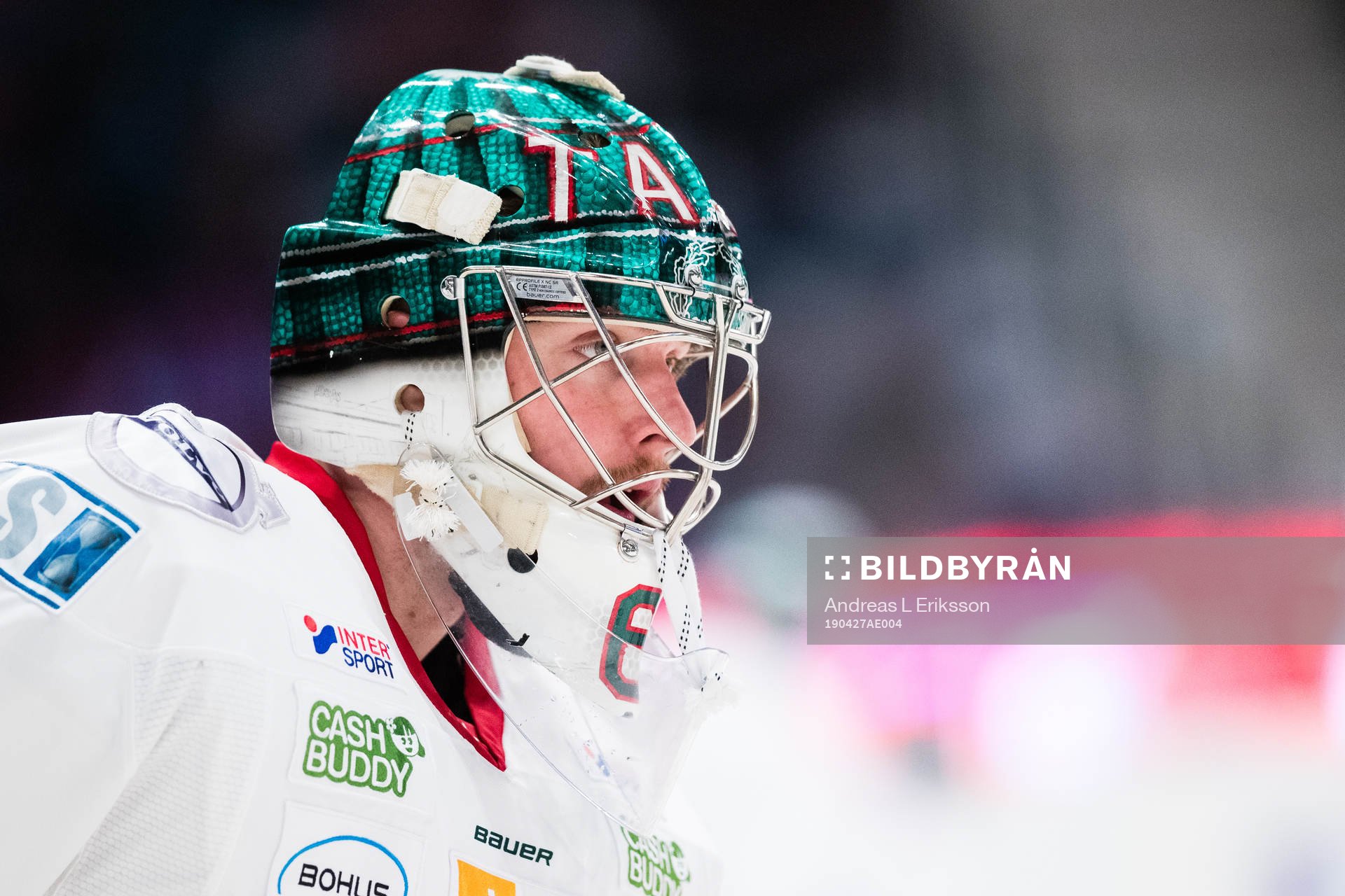 Frölundas målvakt Tex Williamsson