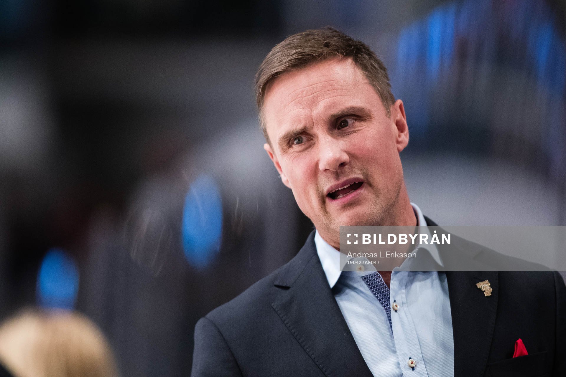 Frölundas tränare Roger Rönnberg deppar
