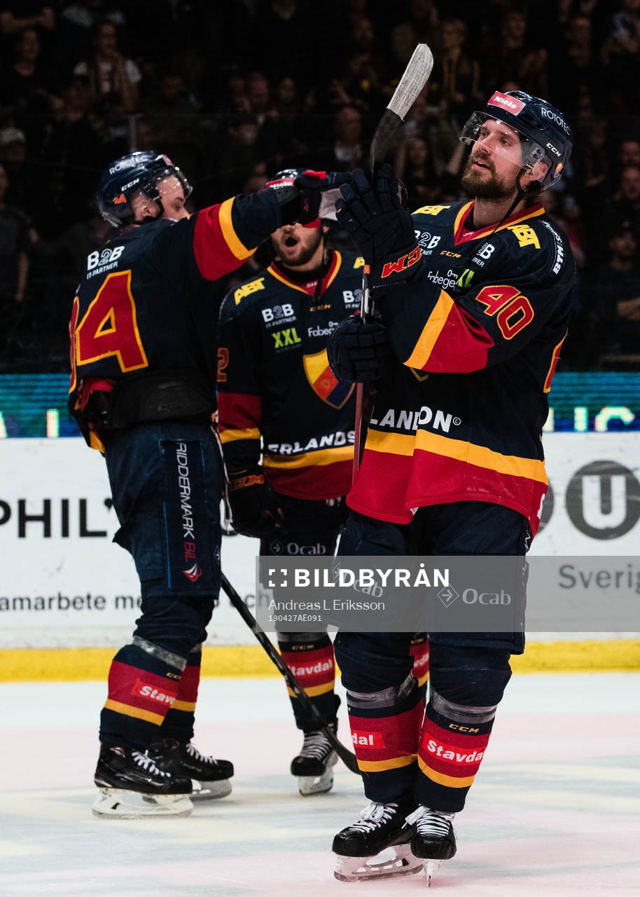 Djurgårdens Jacob Josefson jublar