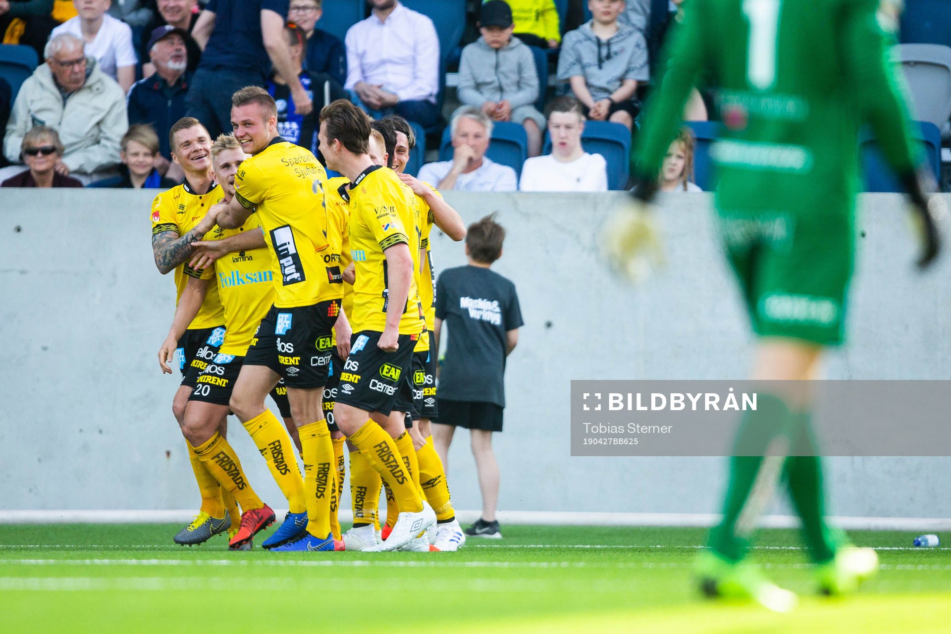 Elfsborgs Stian Rode Gregersen jublar