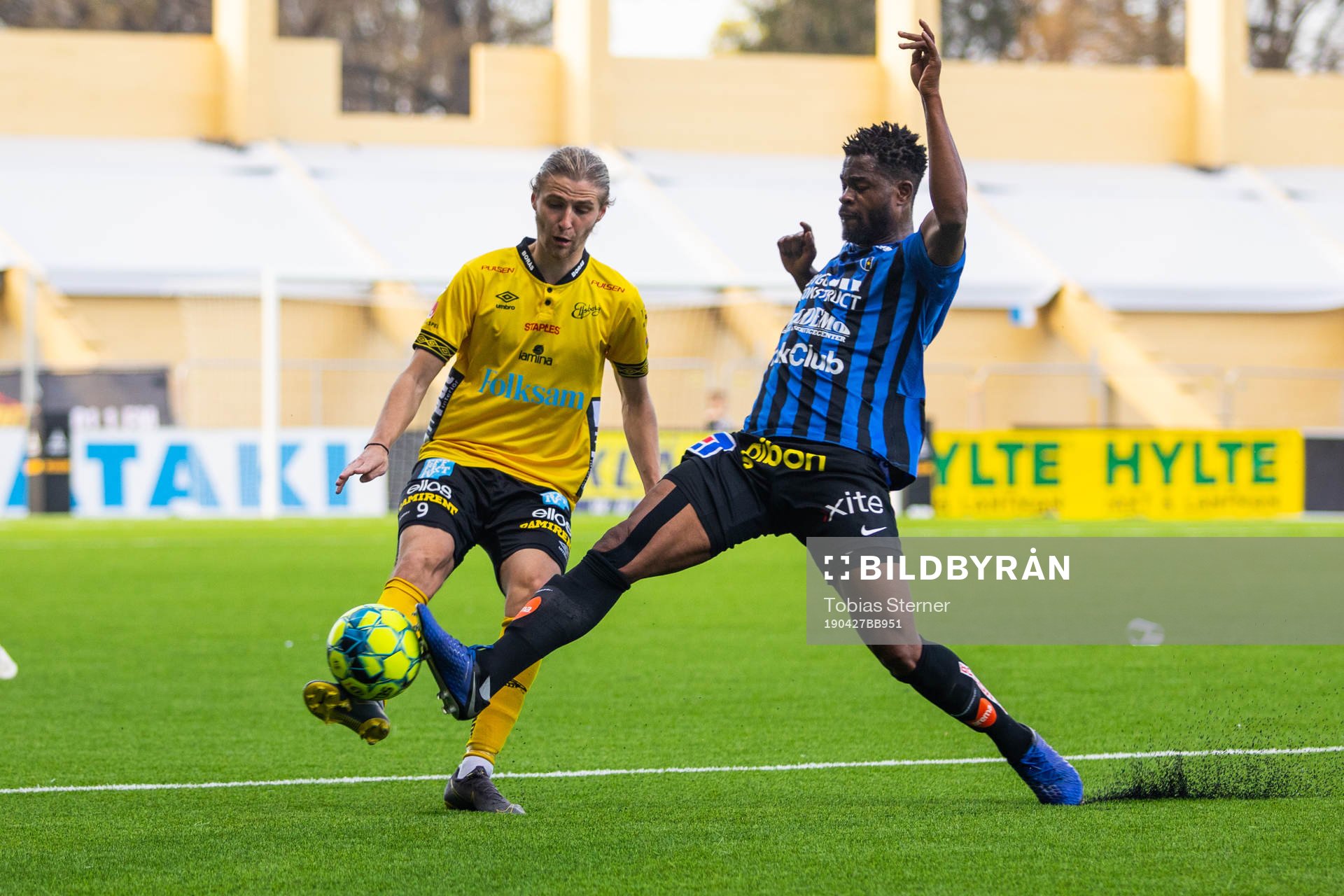 Elfsborgs Pawel Cibicki och Sirius Abdul Razak