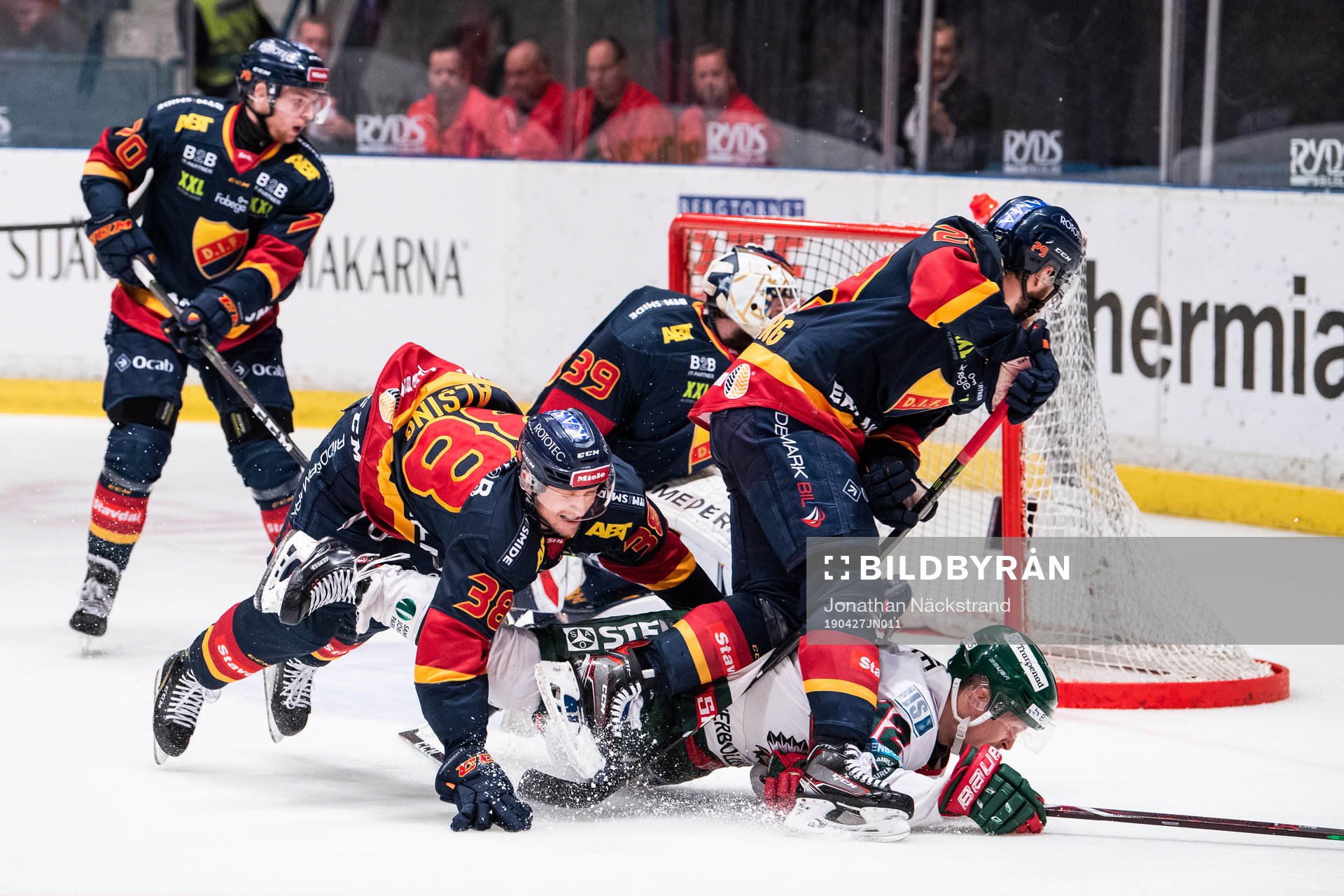 Frölundas Max Friberg gör 0-1