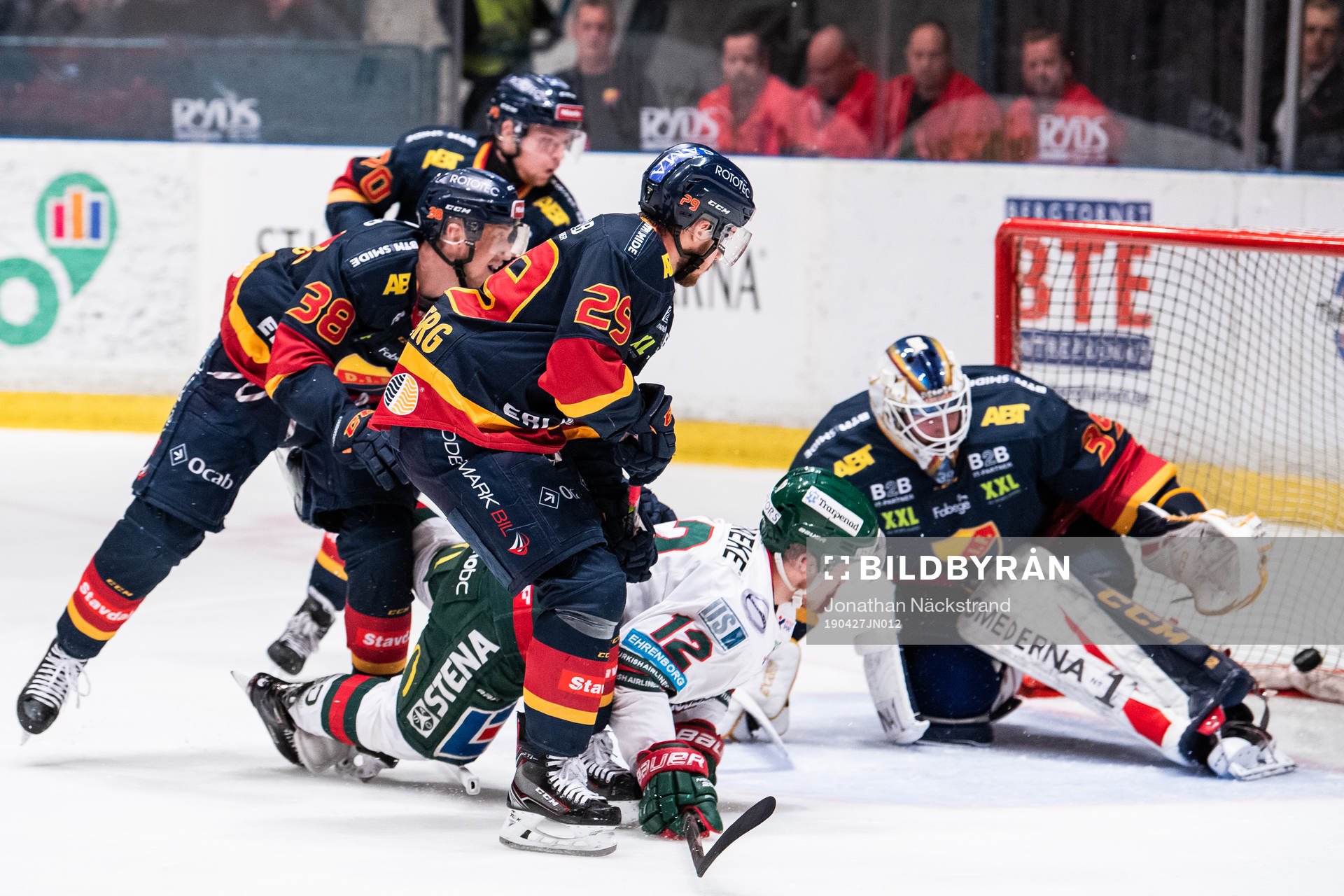 Frölundas Max Friberg gör 0-1