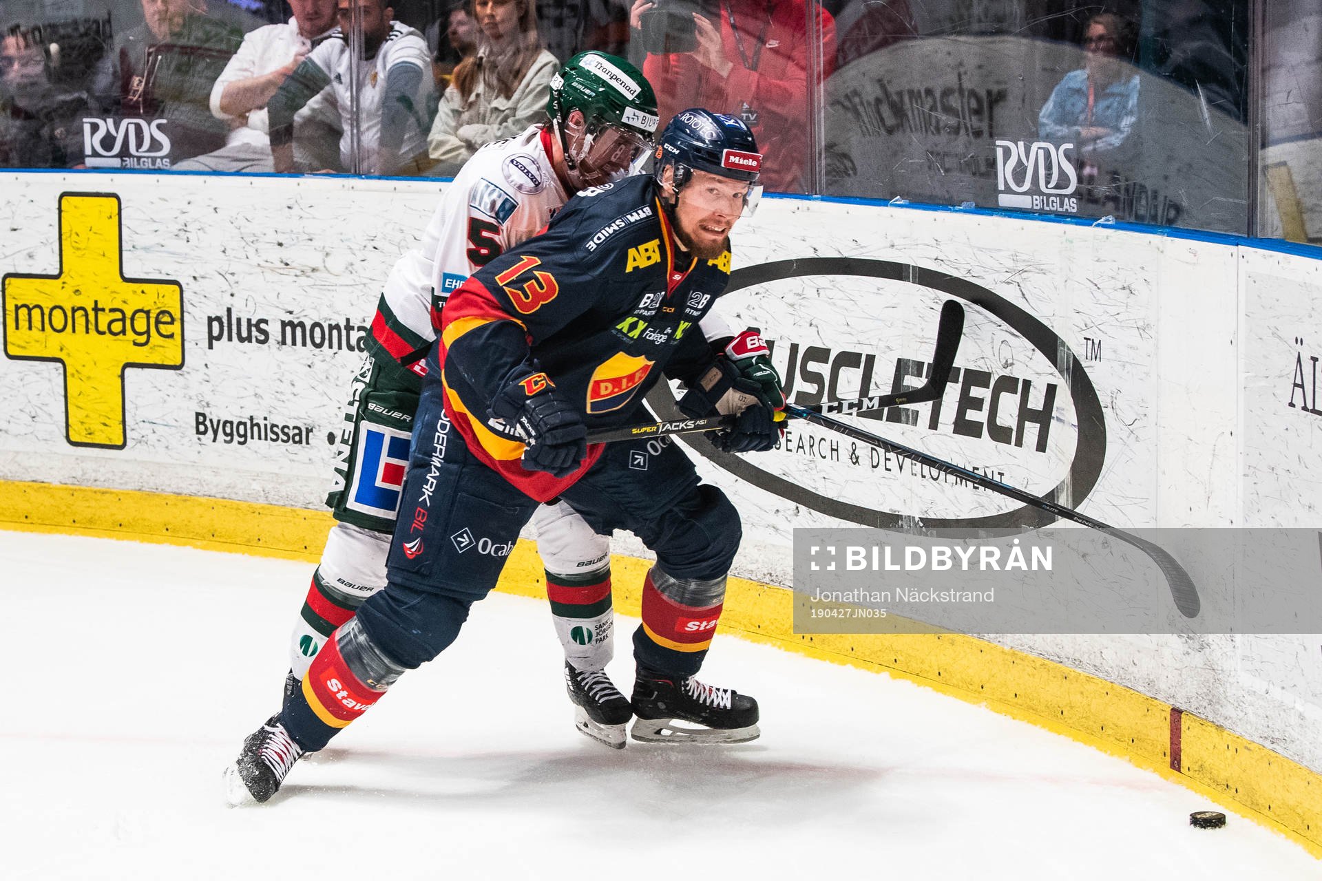 Frölundas Chay Genoway och Djurgårdens Petteri Wirtanen