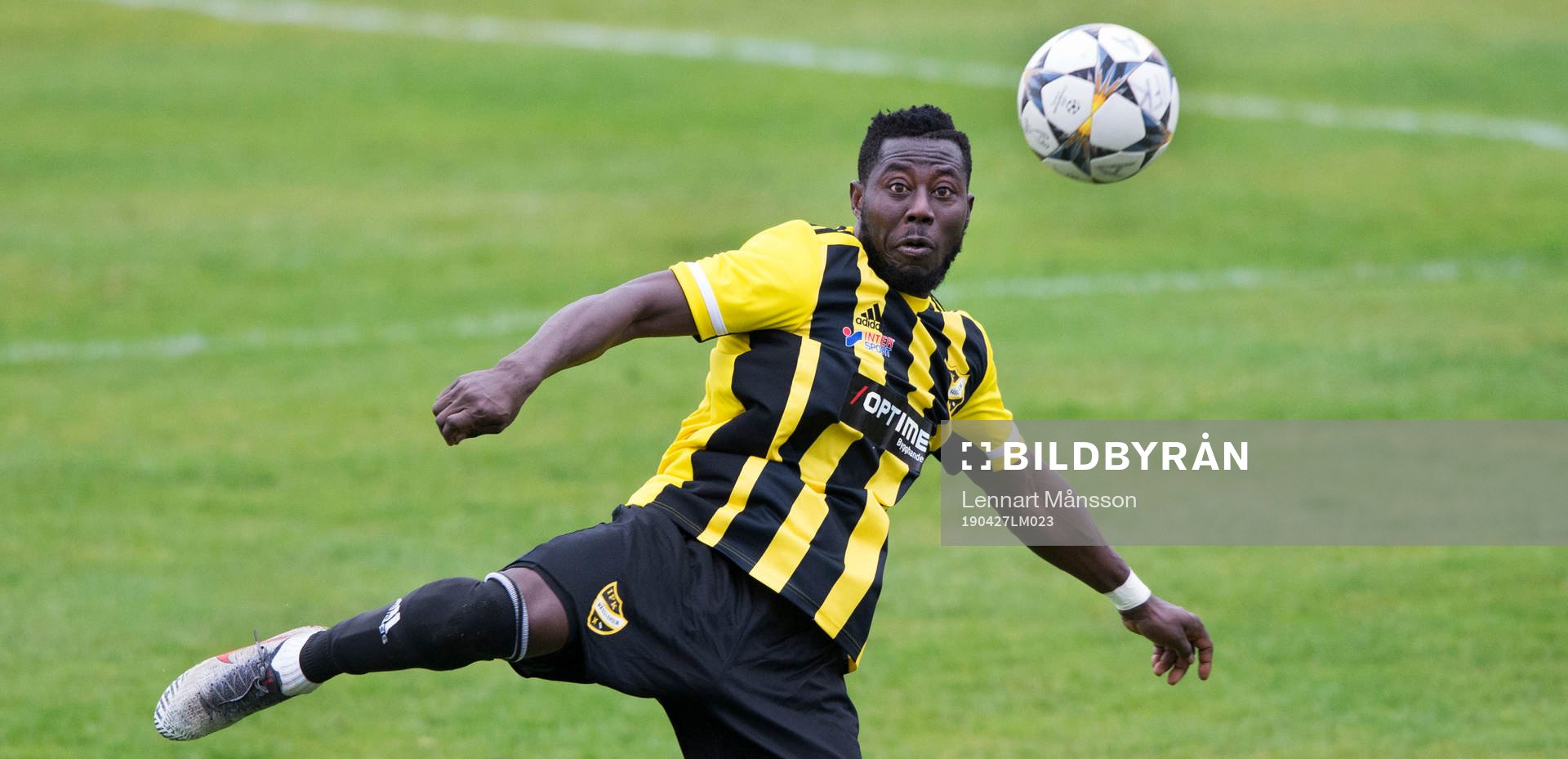 IFK Hässleholms skyttekung Mike Andrew i matchen i