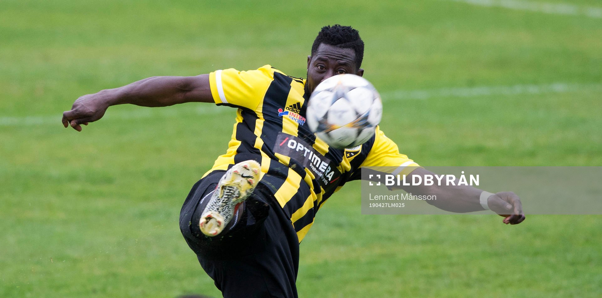 IFK Hässleholms skyttekung Mike Andrew i matchen i