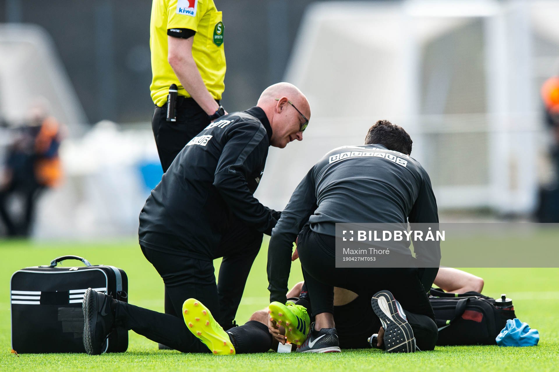 Brommapojkarnas Marcus Hansson får vård