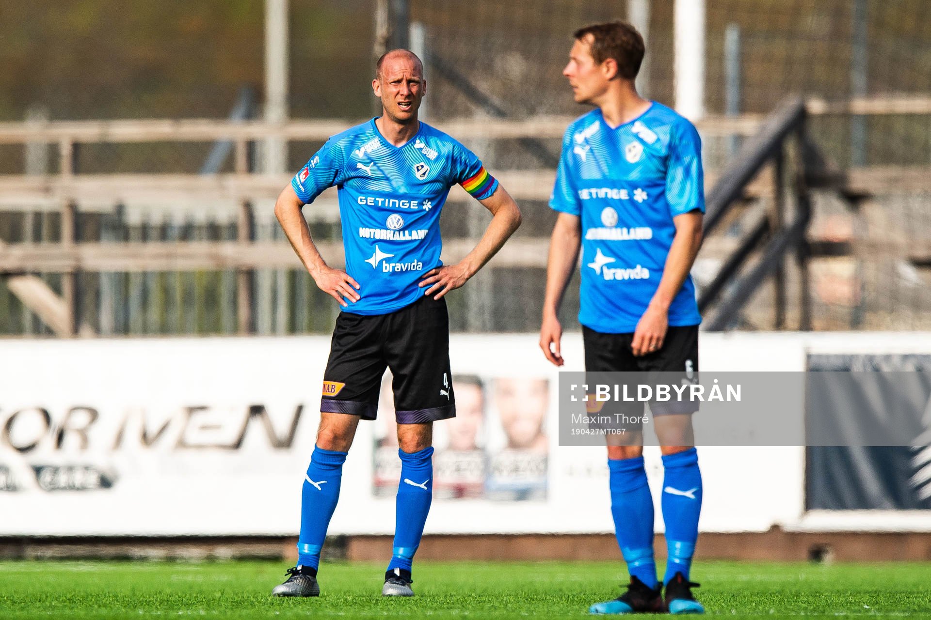Halmstads Andreas Johansson och Joel Allansson deppar