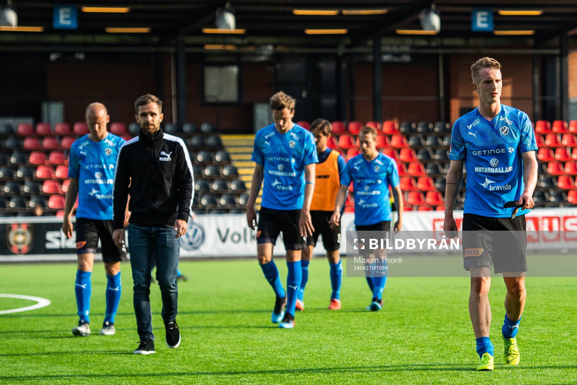 Halmstads spelare deppar