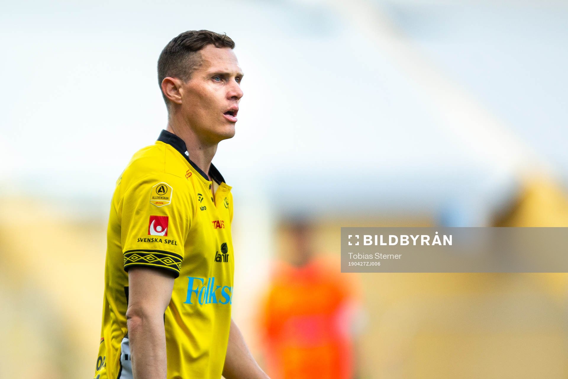 Elfsborgs Jon Jönsson 4under fotbollsmatchen i Allsvenskan