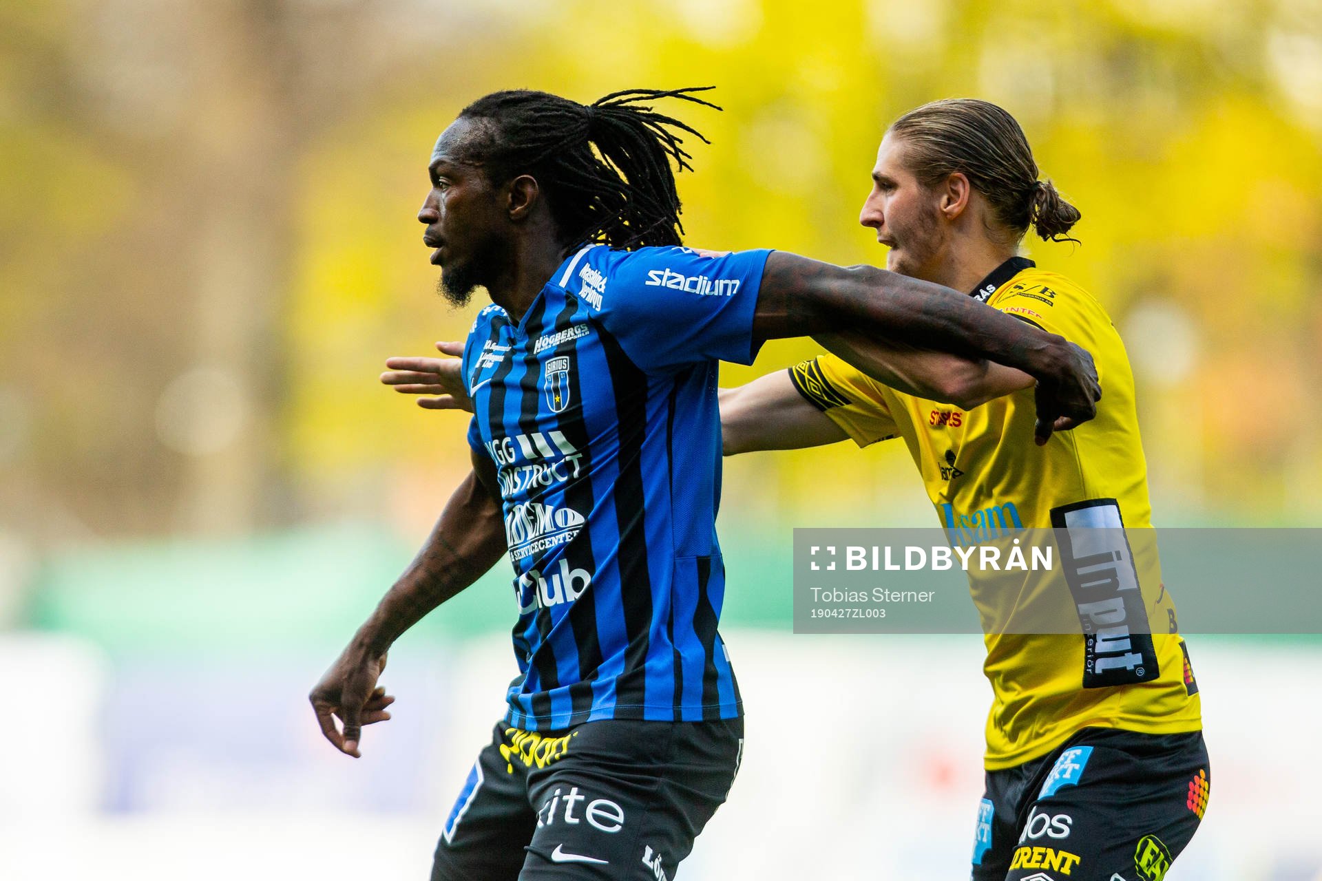Sirius Kebba Ceesay och Elfsborgs Pawel Cibicki