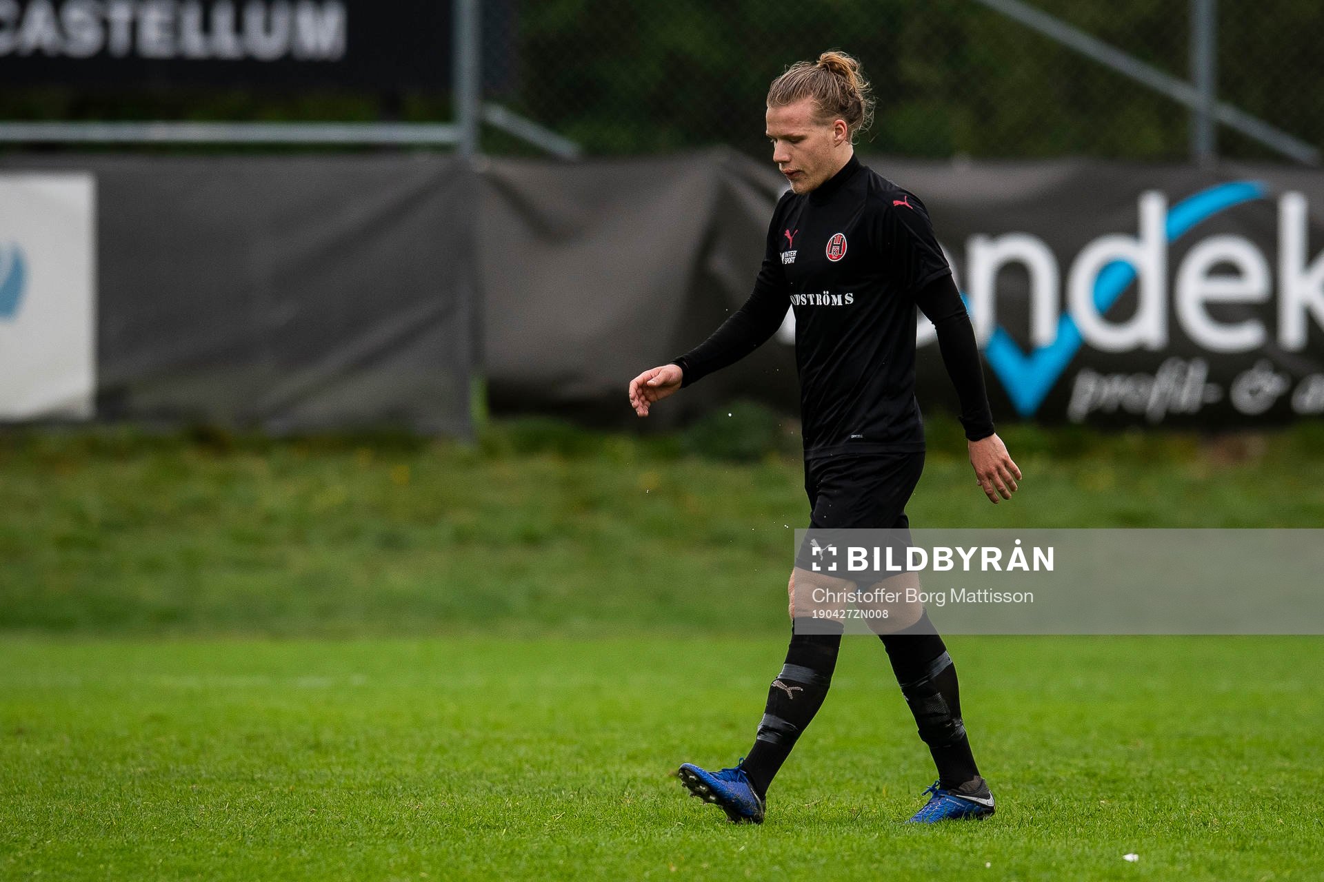 Hittarps Jonathan Olsson deppar