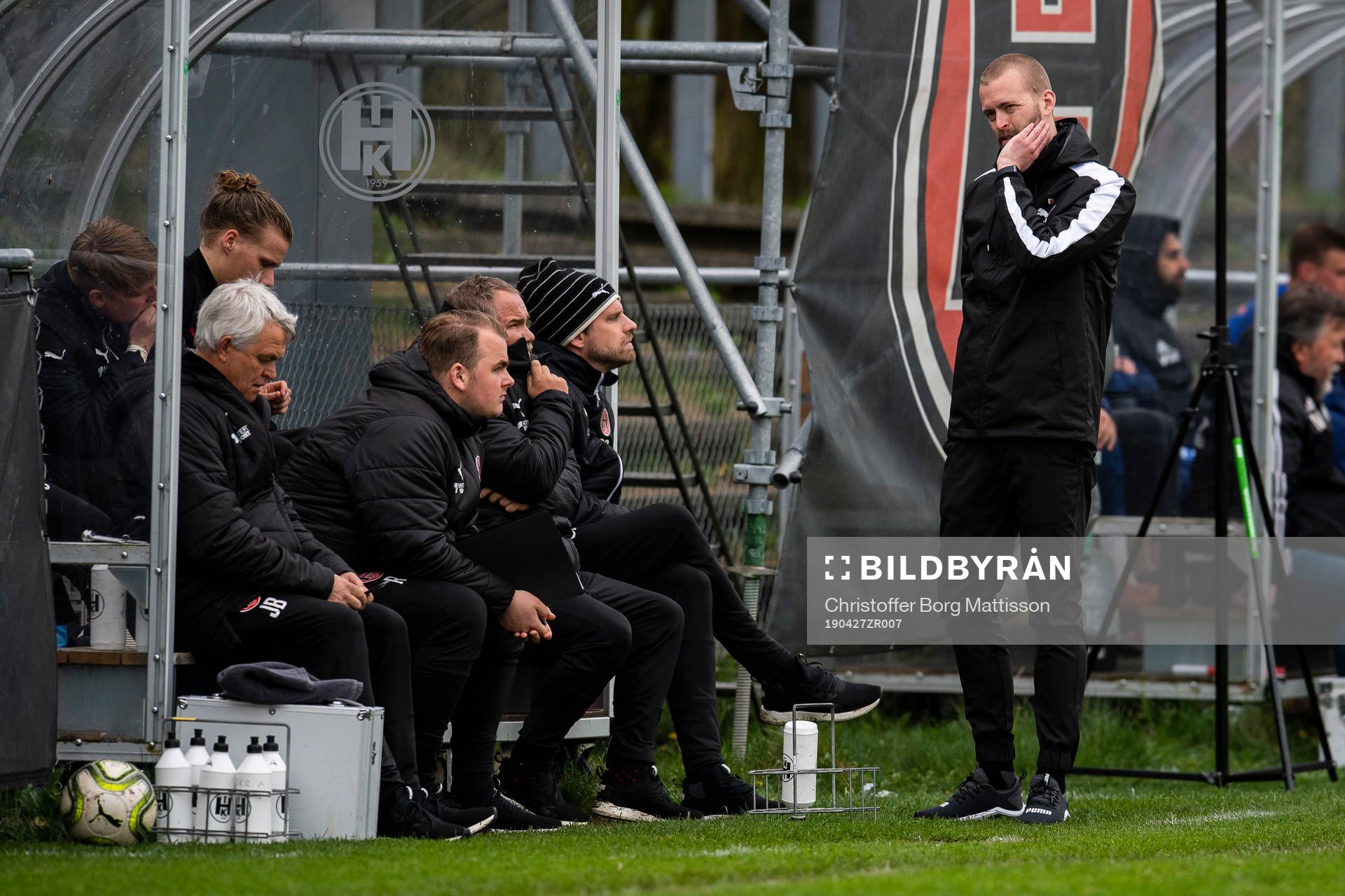 Hittarps tränare Anders Schönberg deppar