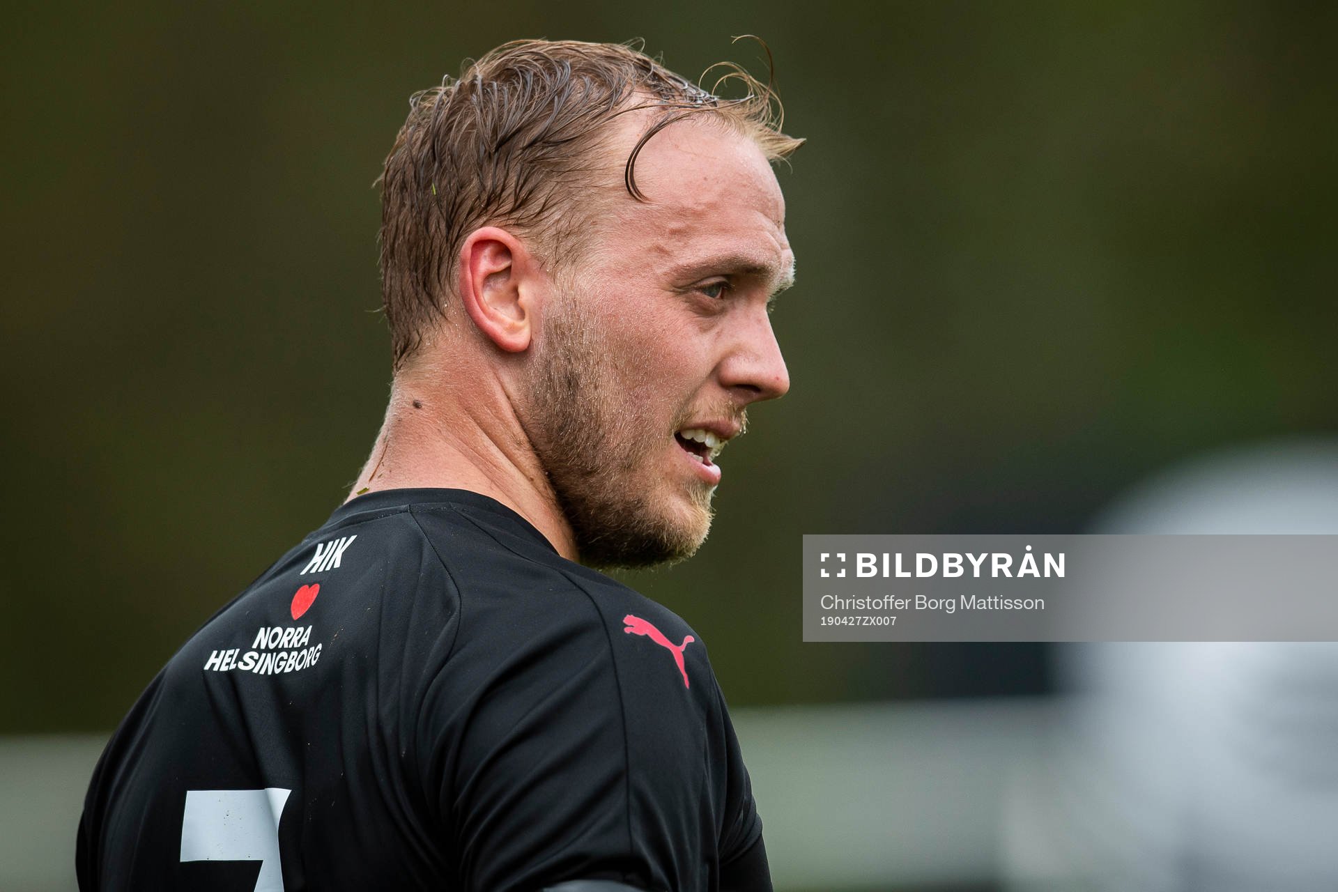 Hittarps Johan Wester deppar
