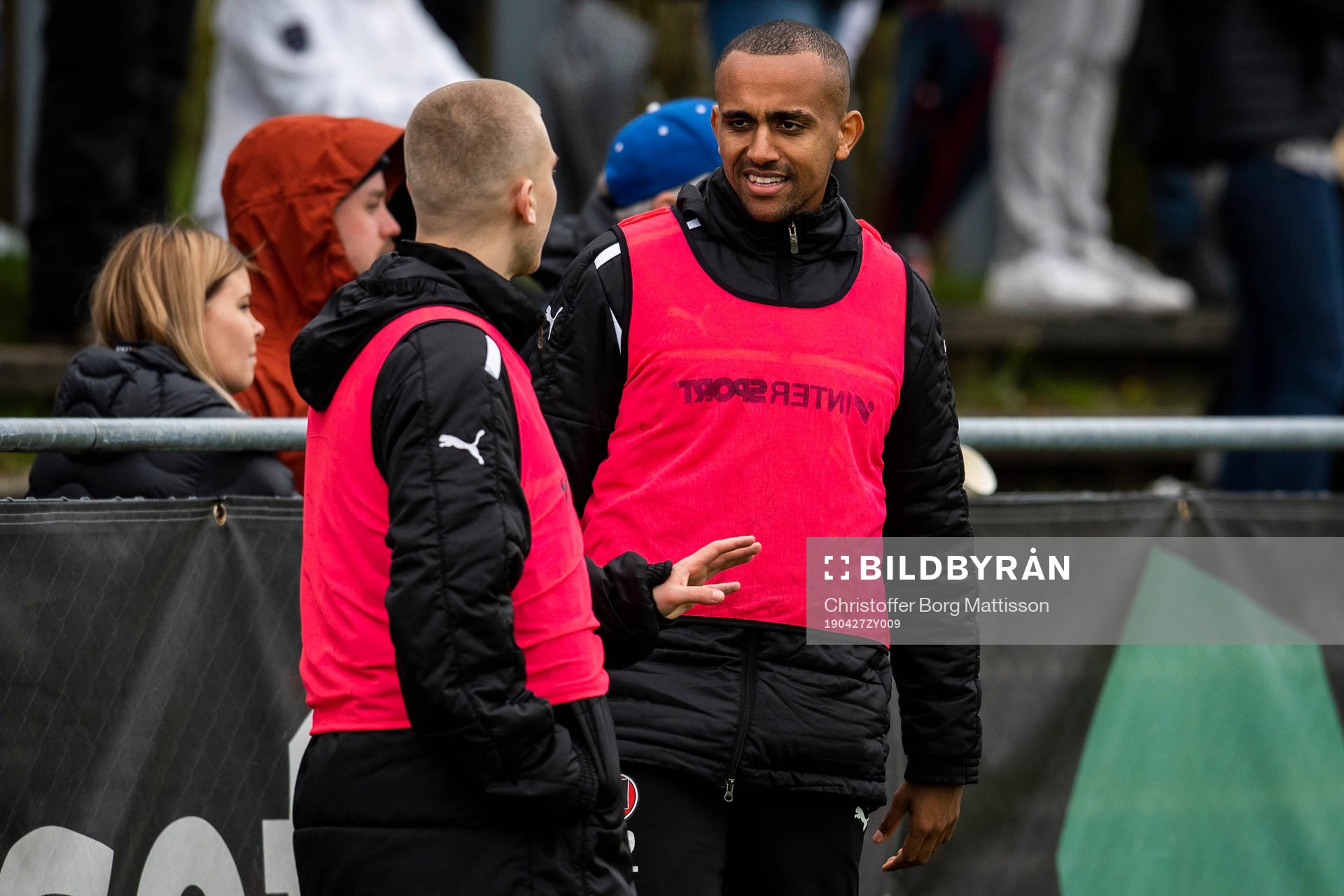Hittarps Dragos Daniel Farcas Lohan och Walid Atta