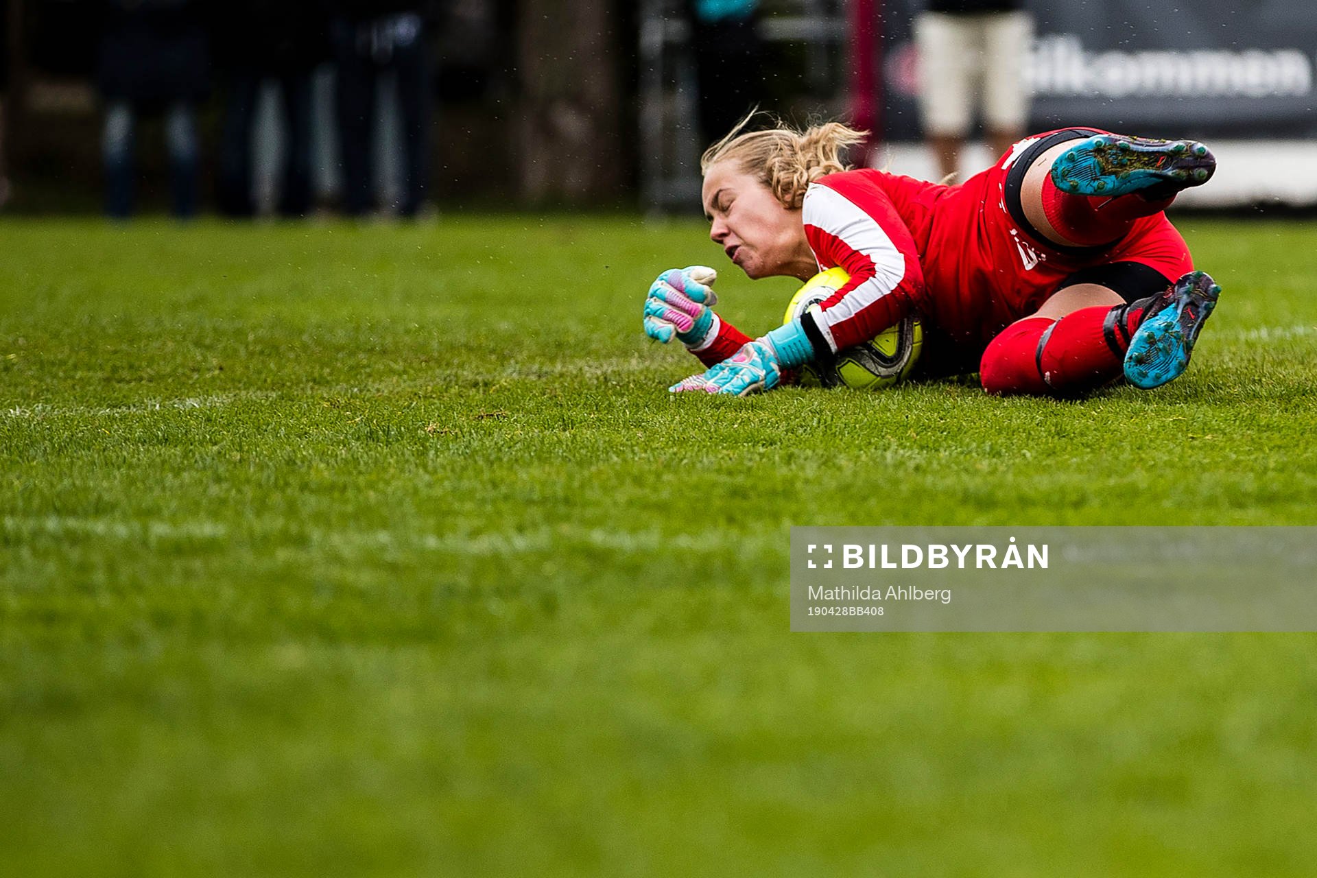 Hittarps målvakt Sofia Andersson