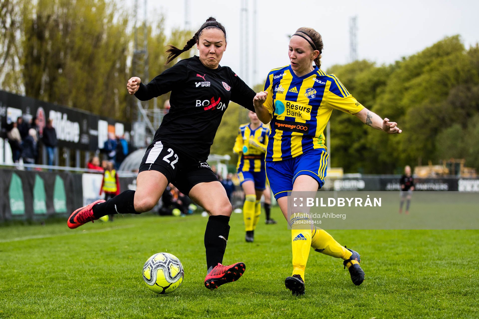 Hittarps Isabel Maria Aguilar och Eskilsminnes Filippa