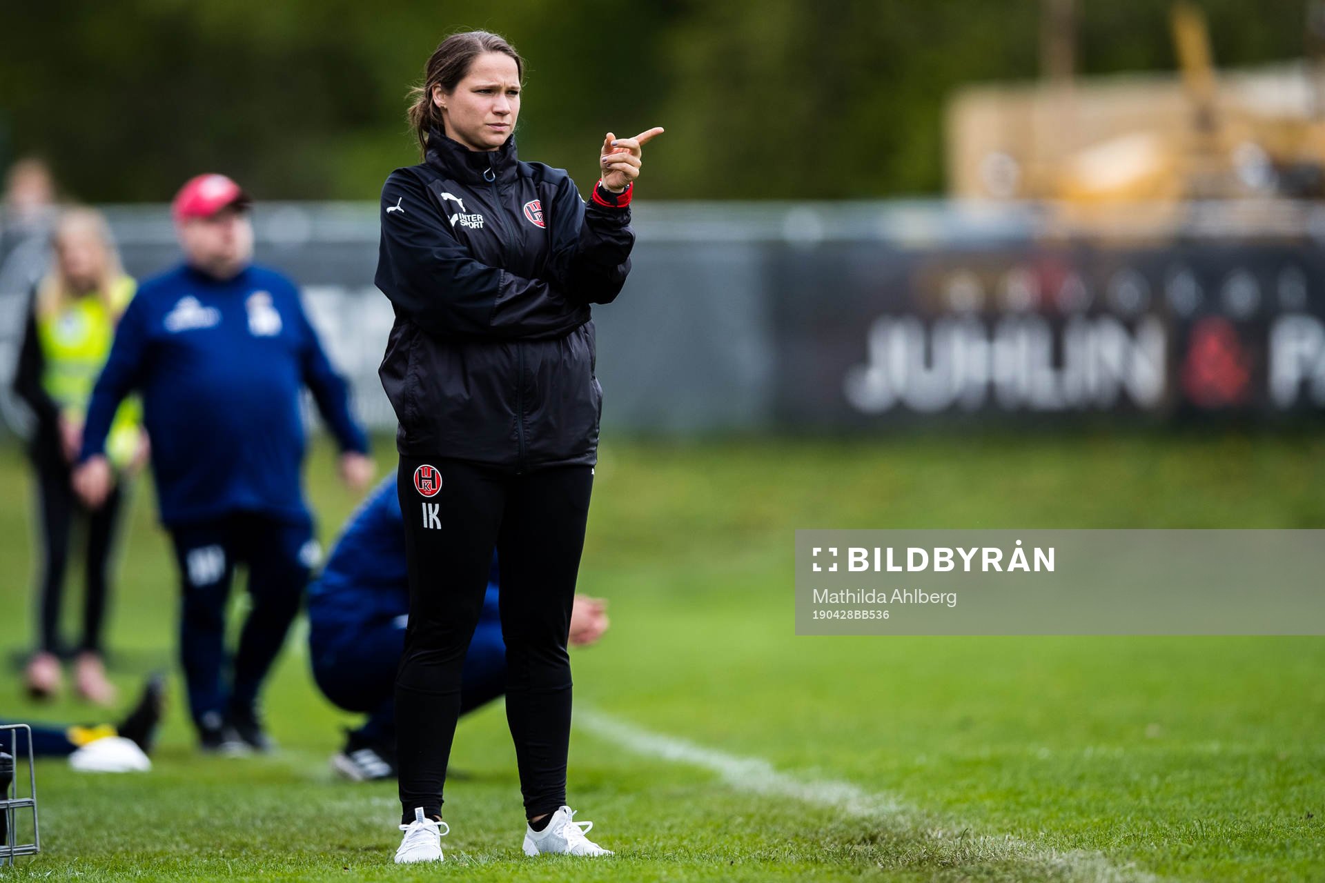 Hittarps tränare Ieva Kibirkstis