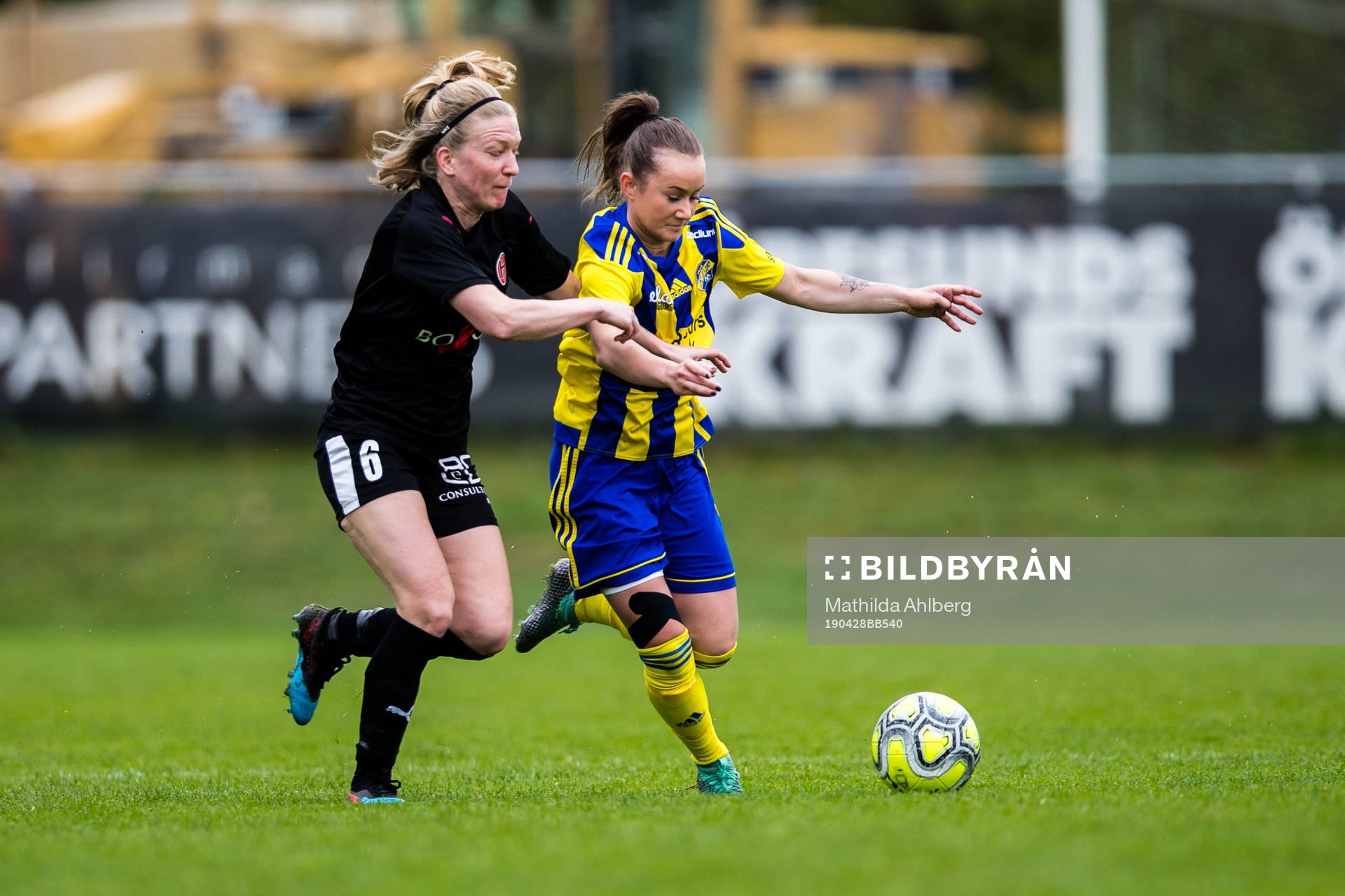 Hittarps Hanna Jönsson och Eskilsminnes Sanna Nilsson