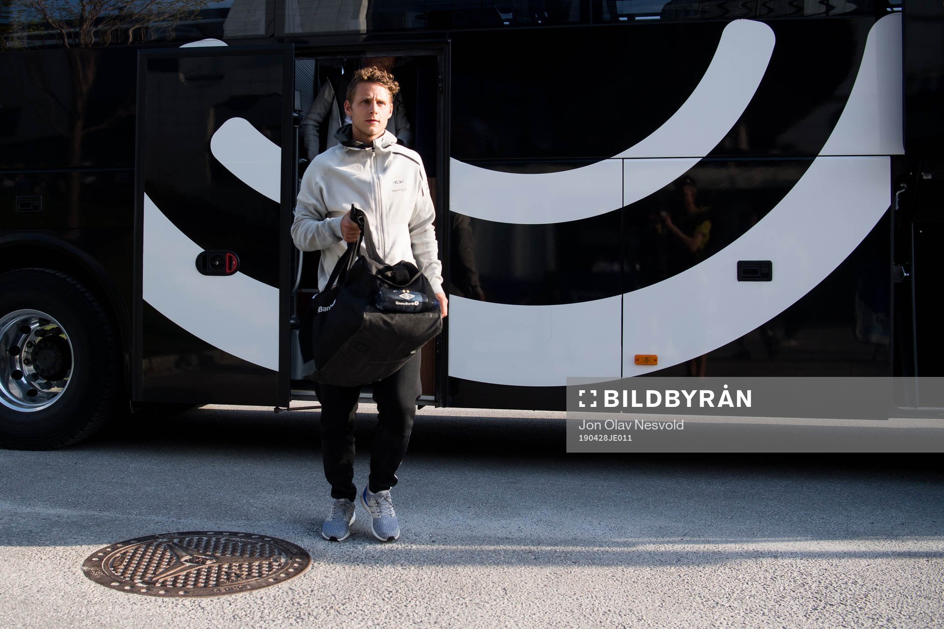 Vegar Eggen Hedenstad of Rosenborg arrives