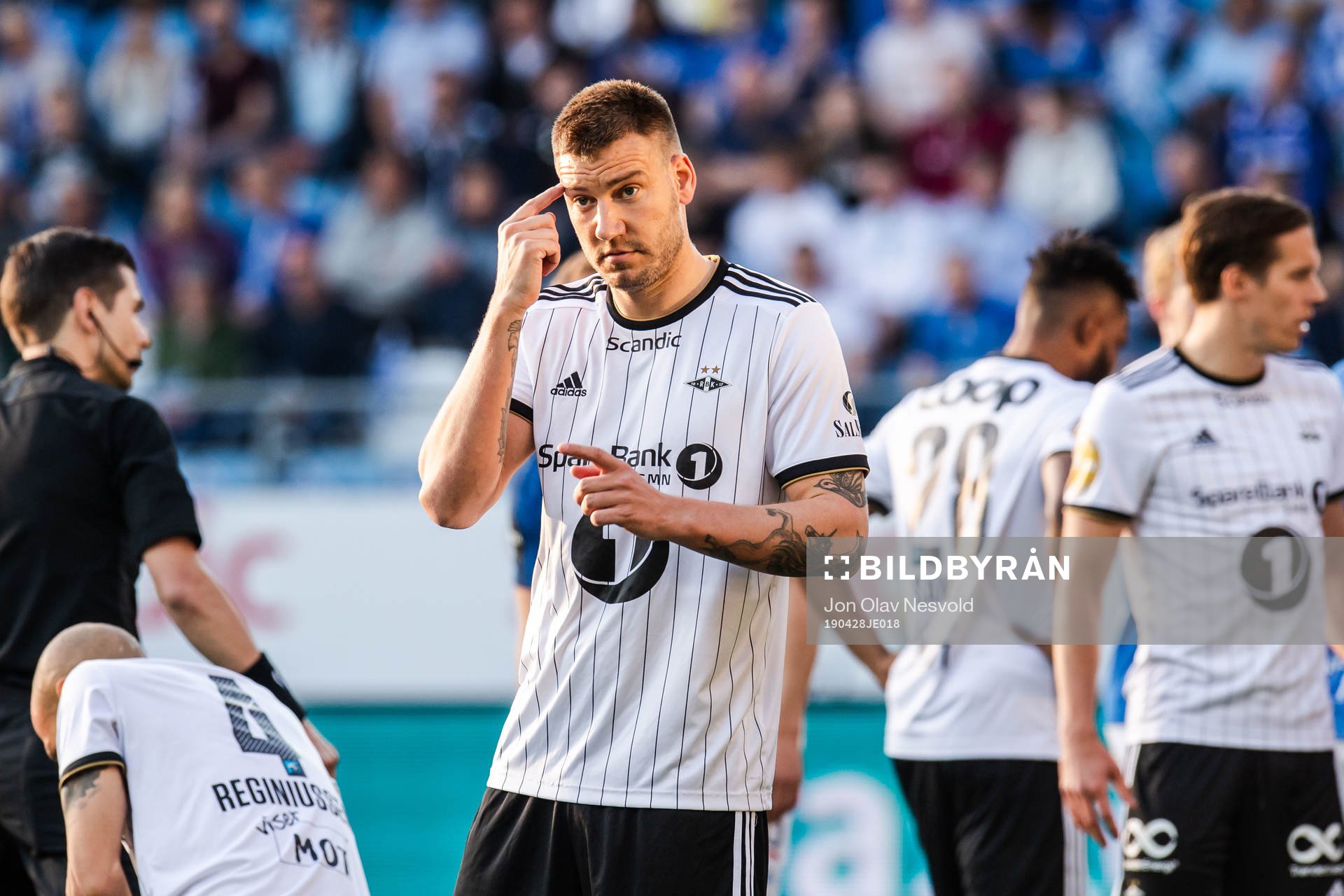 Nicklas Bendtner of Rosenborg