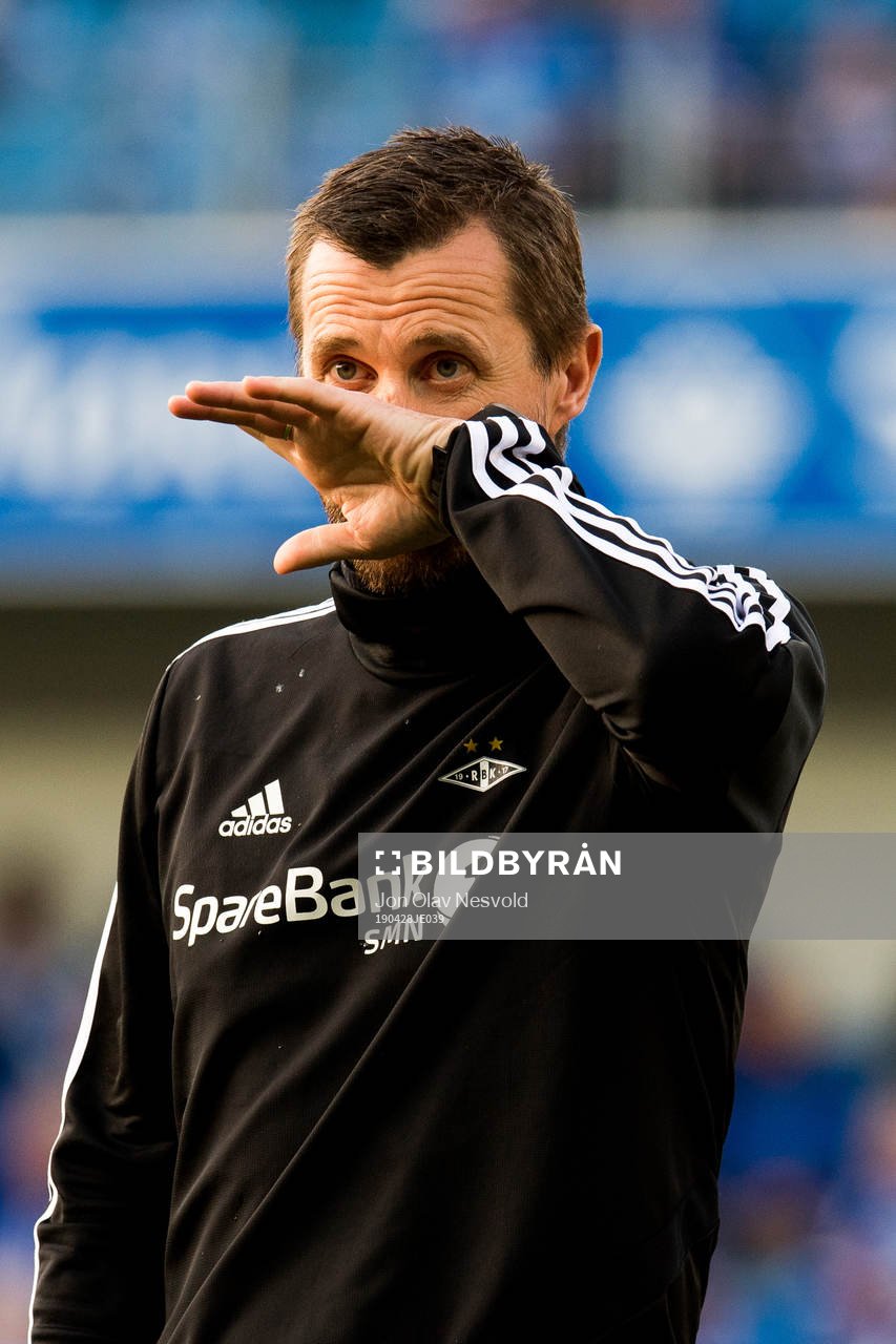 Eirik Horneland, head coach of Rosenborg